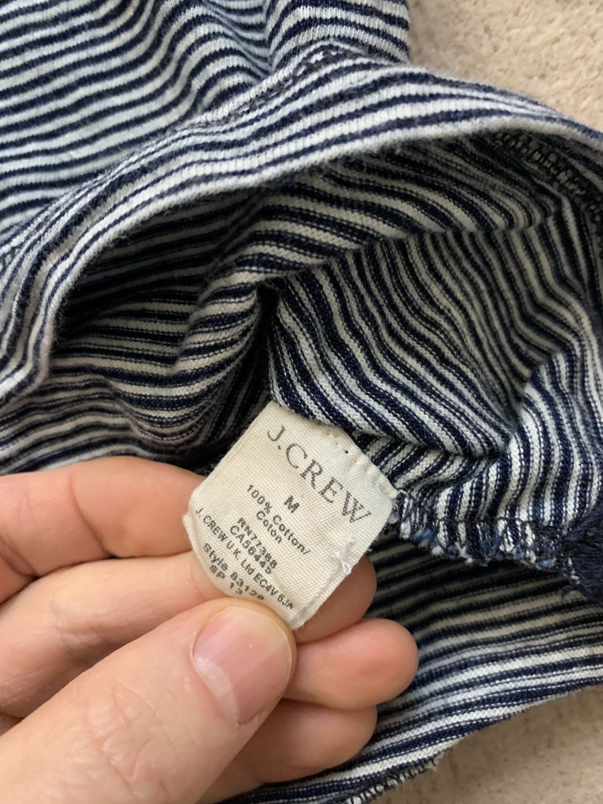 J.Crew Indigo Polo Short Sleeve Size US M / EU 48-50 / 2 - 4 Thumbnail