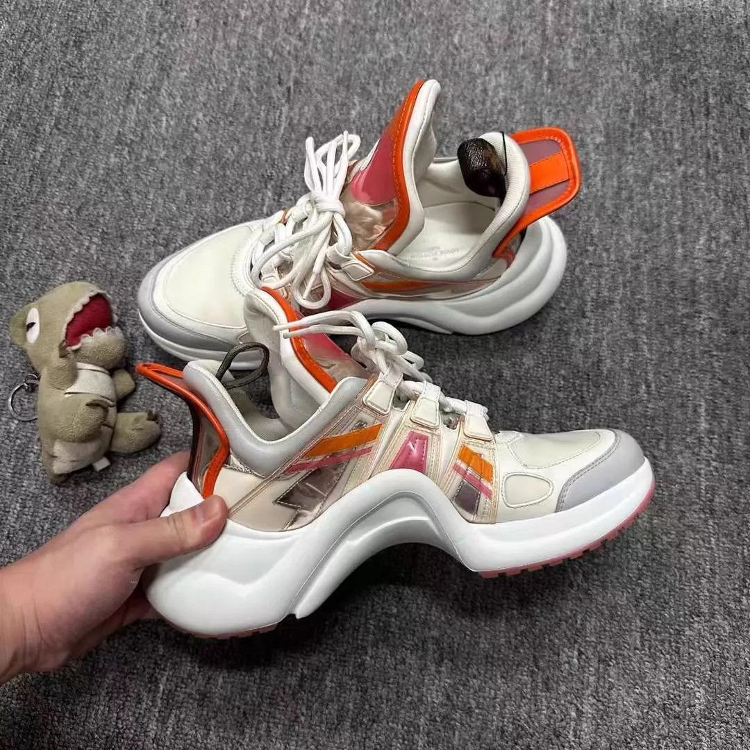 Louis Vuitton LV Jelly Orange Dad Shoe 38.5 Size US 8 / IT 38 - 2 Thumbnail