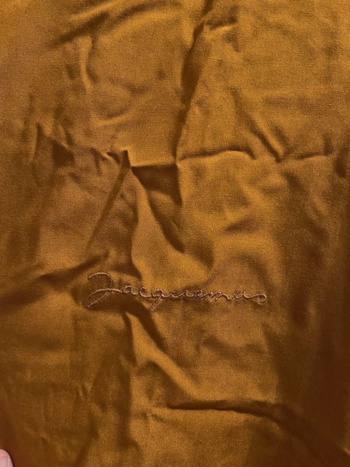 Jacquemus Orange citrus glass jacquemus le splash button shirt sz. 48 Size US L / EU 52-54 / 3 - 3 Thumbnail