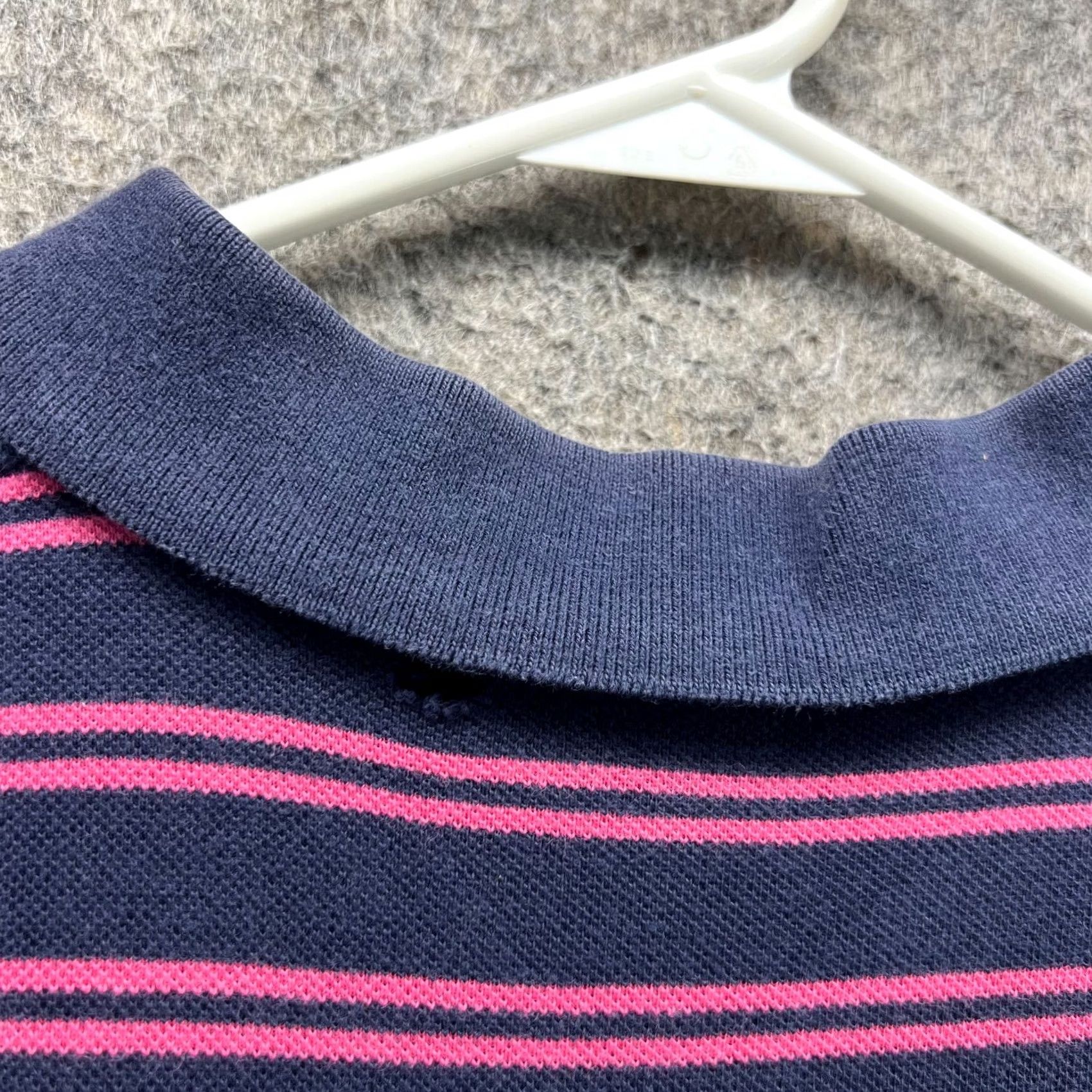 Ralph Lauren Polo Ralph Lauren Polo Shirt Men Large Adult Pink Striped Pony Preppy Rugby Shirt Size US L / EU 52-54 / 3 - 2 Thumbnail