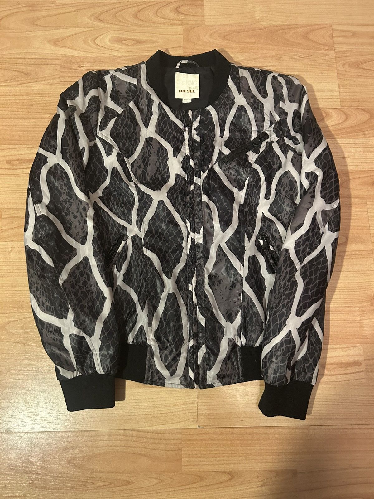 Diesel Diesel snake skin bomber Size S / US 4 / IT 40 - 1 Thumbnail