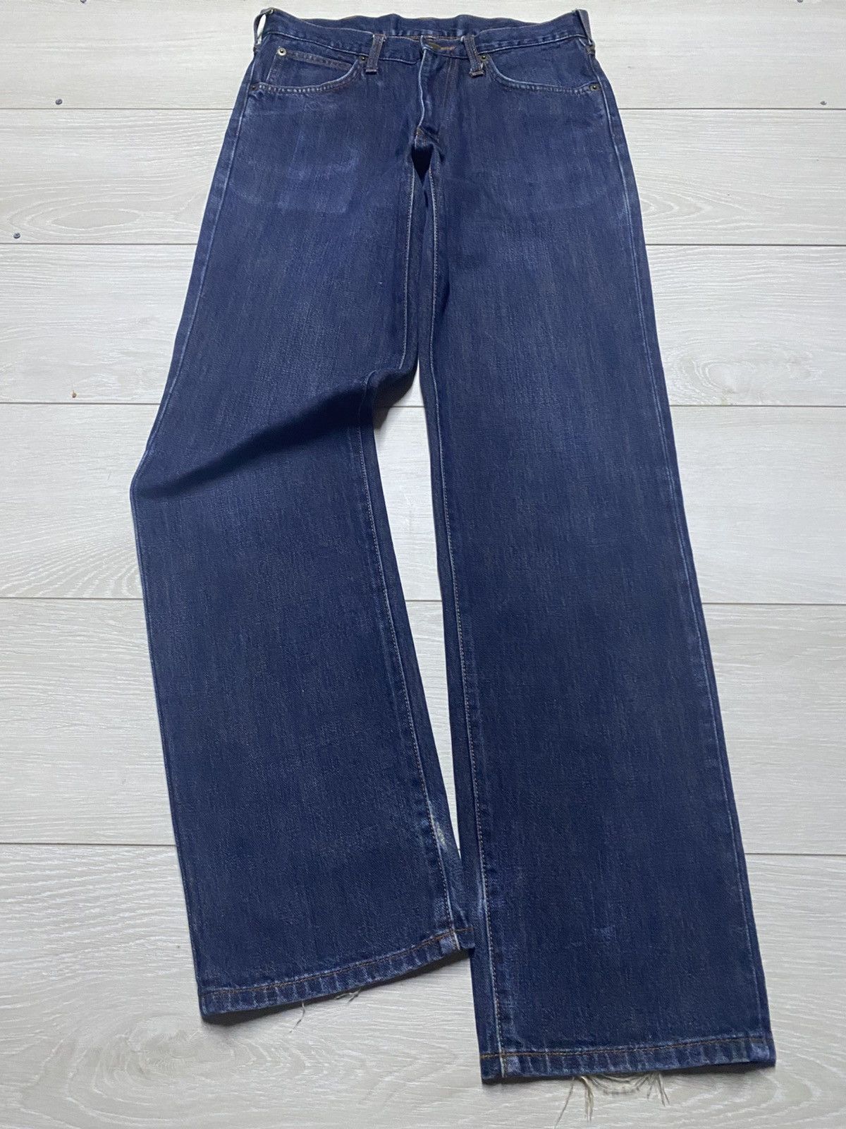Gant × Wrangler Vintage Wrangler Sanforized Blue Wash Slim Jeans Size US 29 - 1 Thumbnail