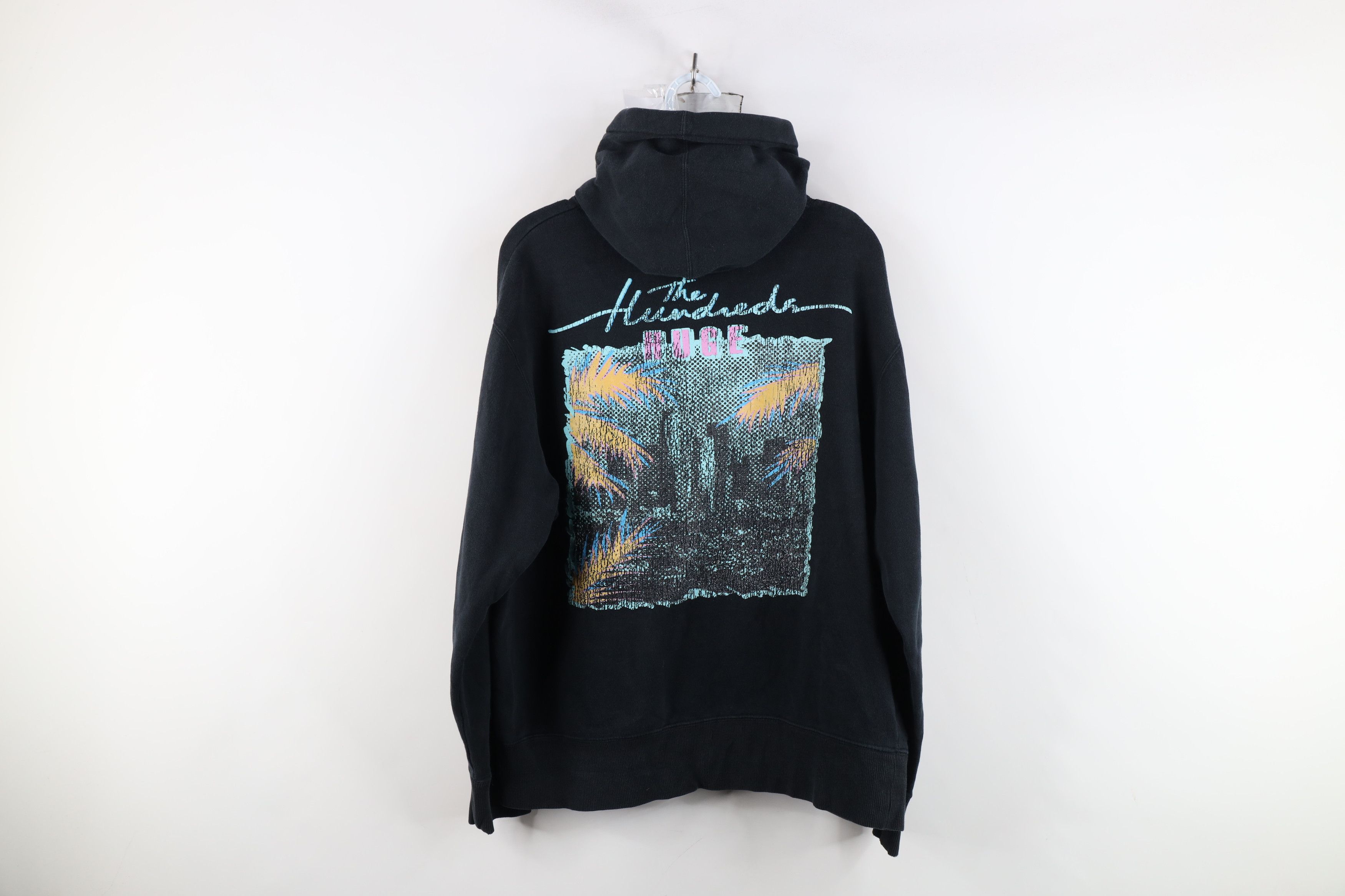 Vintage The Hundreds Spell Out Miami Hoodie Sweatshirt Black Size US M / EU 48-50 / 2 - 12 Thumbnail