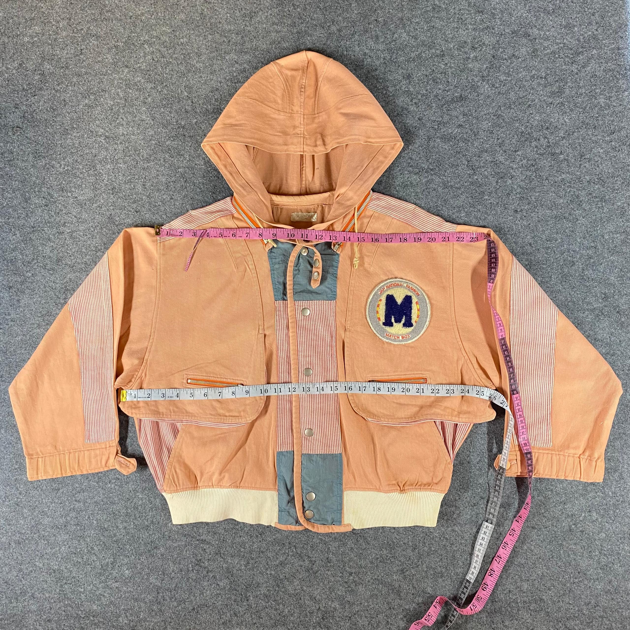 Hysteric Glamour Vintage 90s Scandal Geimu Streetwear Hoodies Jacket Size US M / EU 48-50 / 2 - 4 Thumbnail