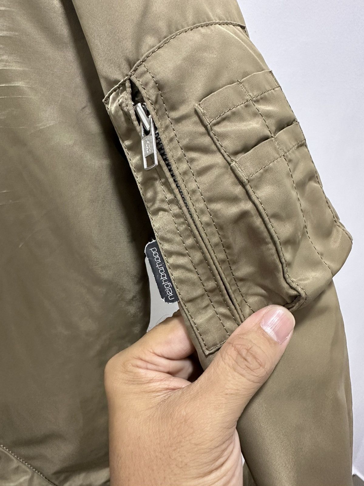 Neighborhood Neighborhood 09 Bomber Jacket Design Quilted inside Size US L / EU 52-54 / 3 - 4 Thumbnail