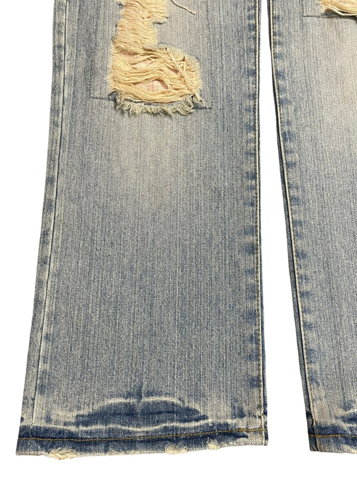 Kapital Vintage Japanese Brand Destroy Distressed Style Baggy Jeans Size US 34 / EU 50 - 7 Thumbnail