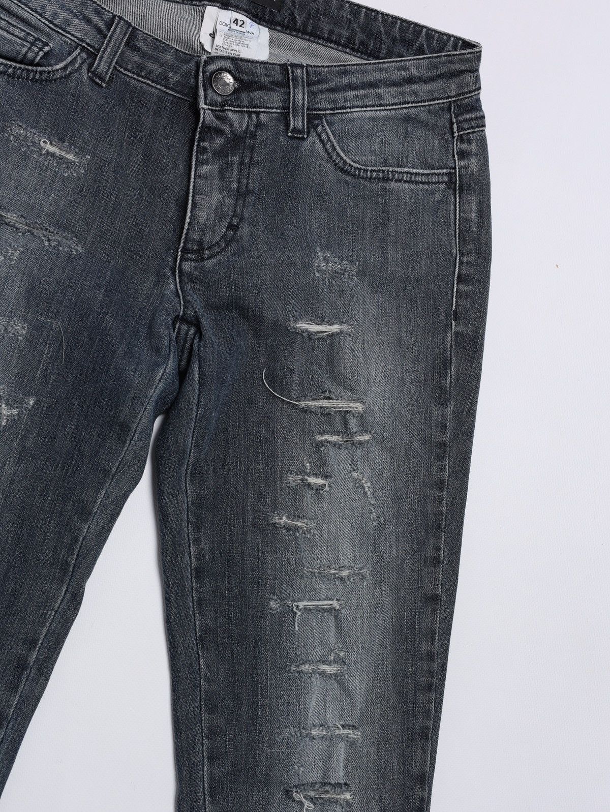 Dolce & Gabbana Dolce Gabbana Distressed Jeans Denim Pants Size 28" / US 6 / IT 42 - 5 Thumbnail