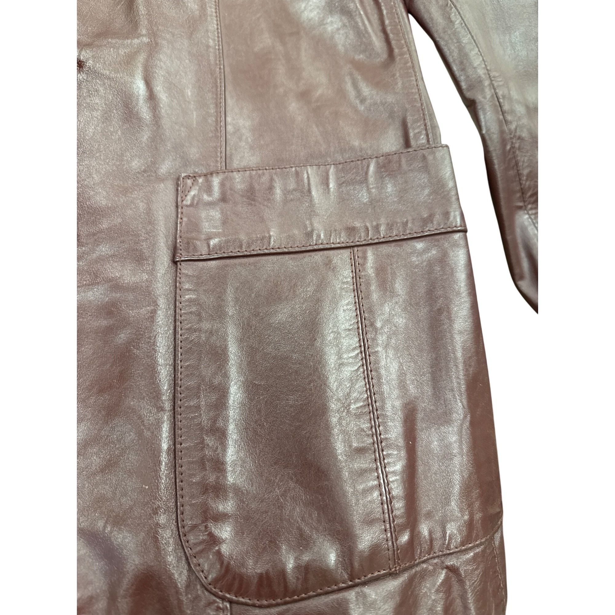 Vintage Wilsons Suede & Leather Mens Brown Blazer Jacket Size 36 SKU Size US XXS / EU 40 - 9 Thumbnail