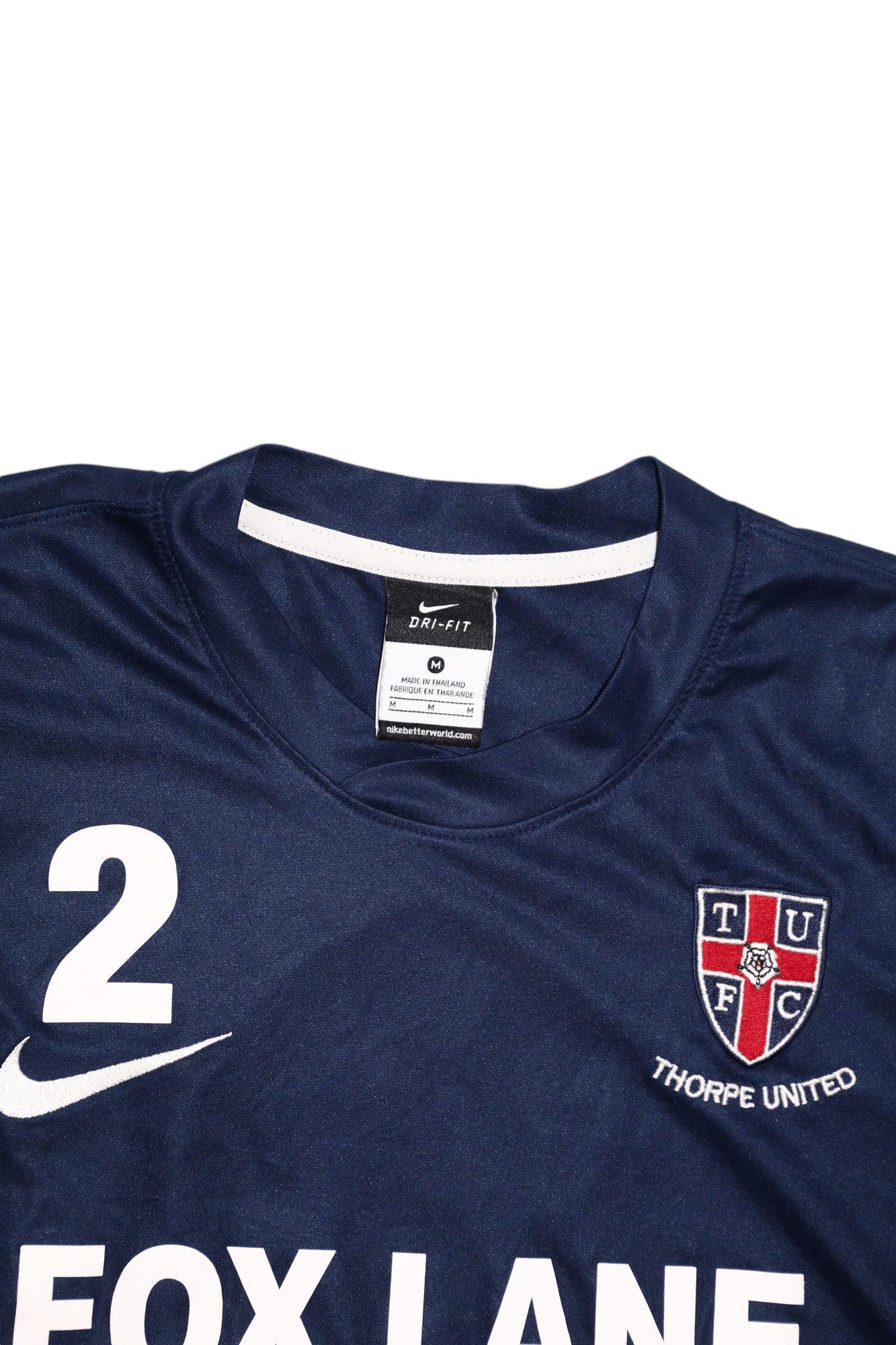 Nike Nike Thorpe United F.C. #2 L/S Jersey Size US M / EU 48-50 / 2 - 5 Thumbnail