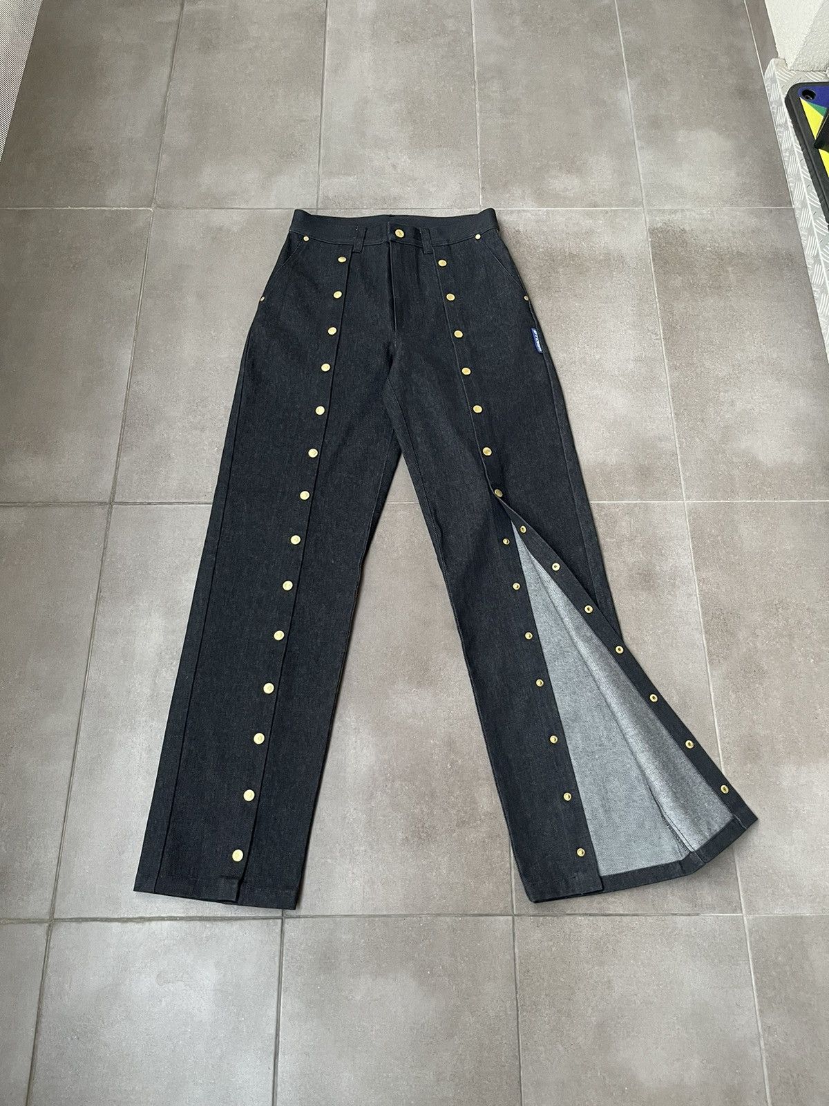!DS! SS23 Nikolaj Storm Chaco Washed Black Pants