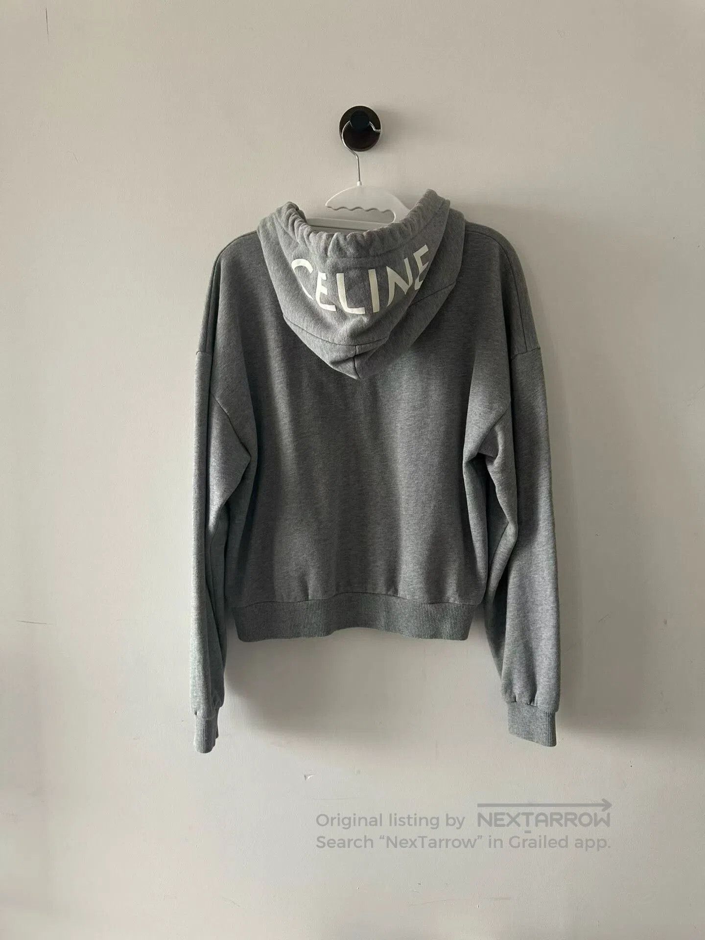 Celine Celine Logo Zipper Hoodie. Size US M / EU 48-50 / 2 - 2 Thumbnail