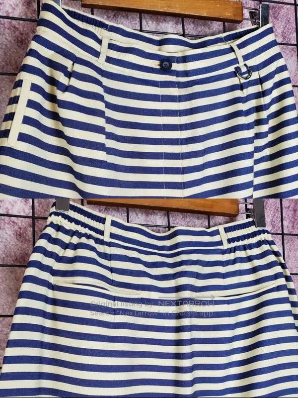 Dior Dior Striped Wool A. Size 30" / US 8 / IT 44 - 3 Thumbnail
