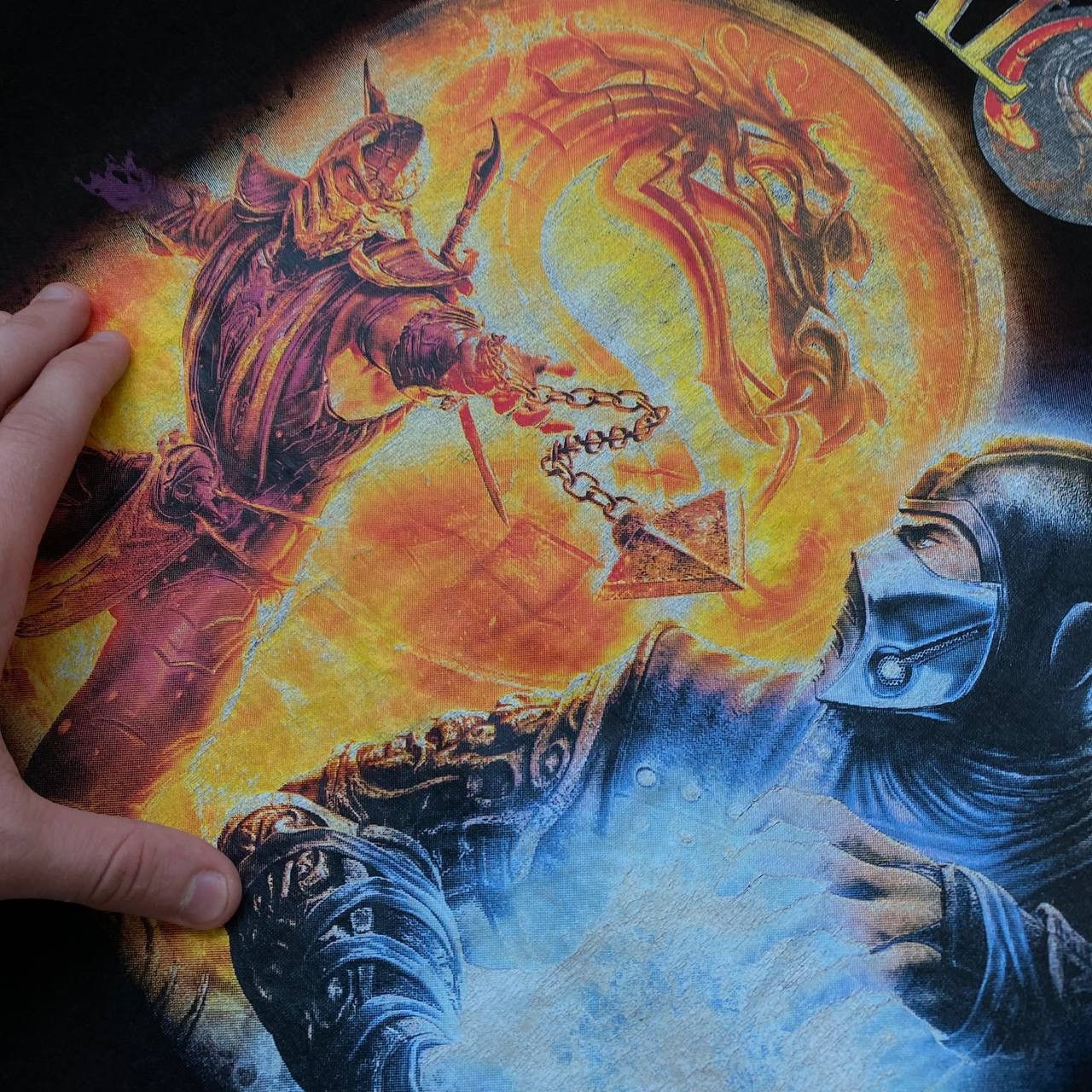 Vintage Vintage big logo mortal combat 3xl tee shirt Size US XXL / EU 58 / 5 - 4 Thumbnail
