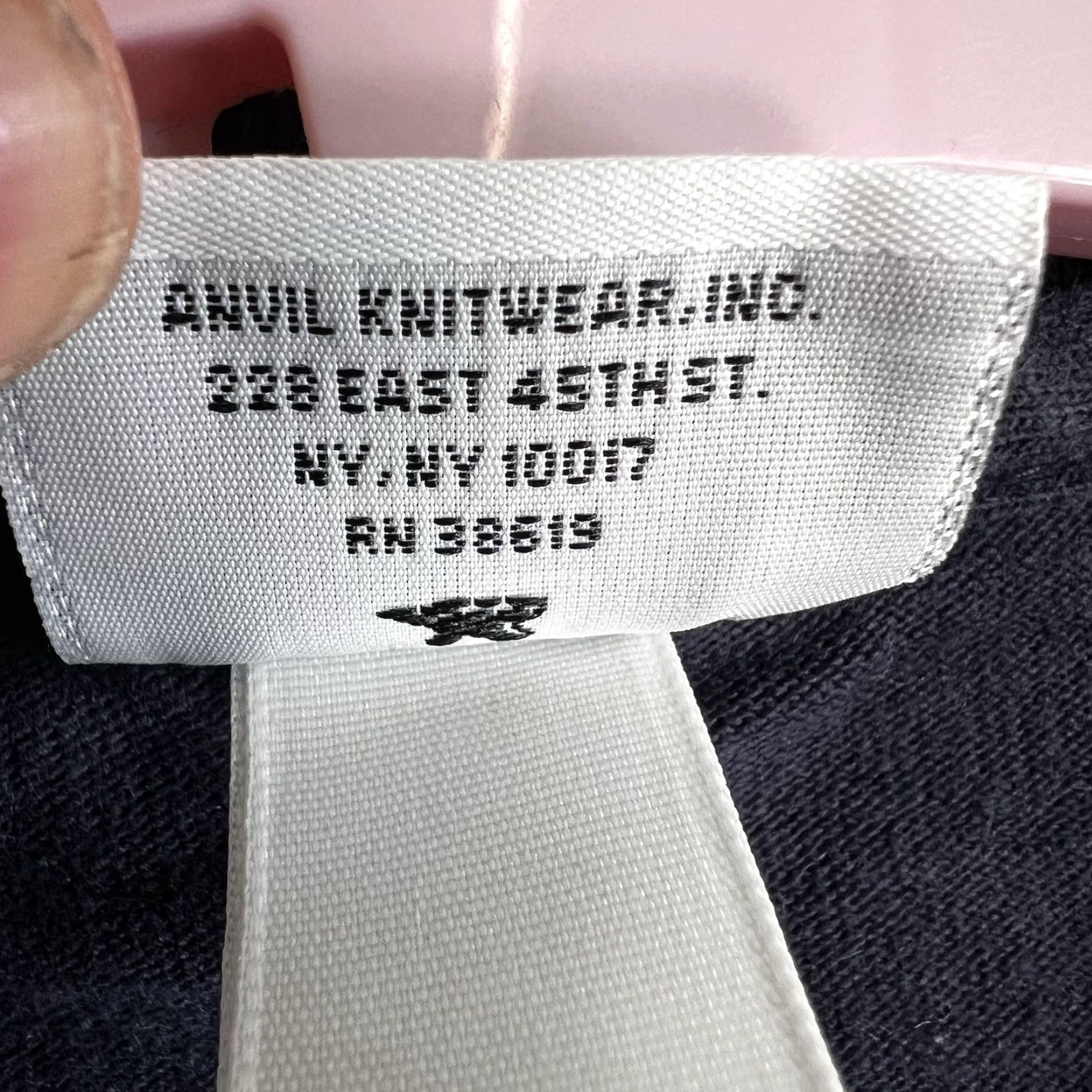 Anvil Vintage Navy Blue USS Midway Embroidered Henley Sweatshirt Adult XL Men’s Nautical Graphic Print Heavyweight Size US XL / EU 56 / 4 - 5 Thumbnail