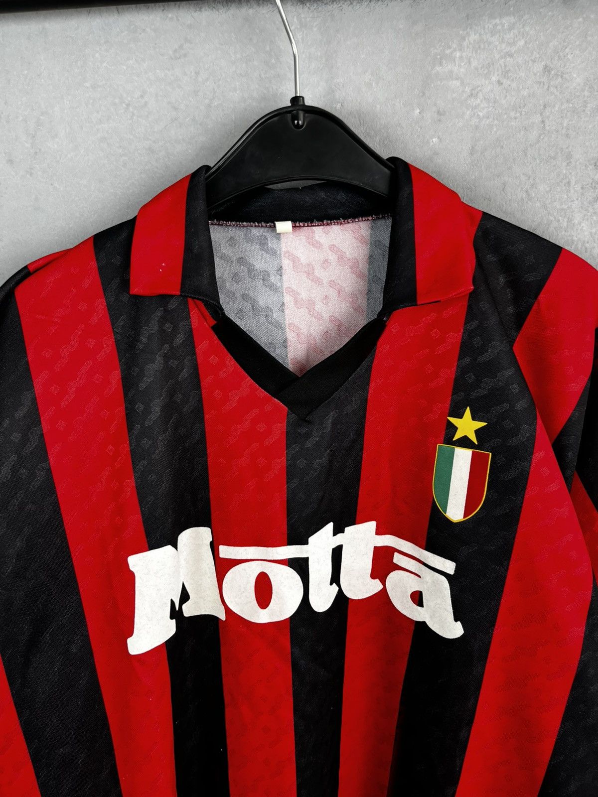 Vintage AC Milan Jersey vintage 90s football Soccer retro replica Size US XL / EU 56 / 4 - 3 Thumbnail