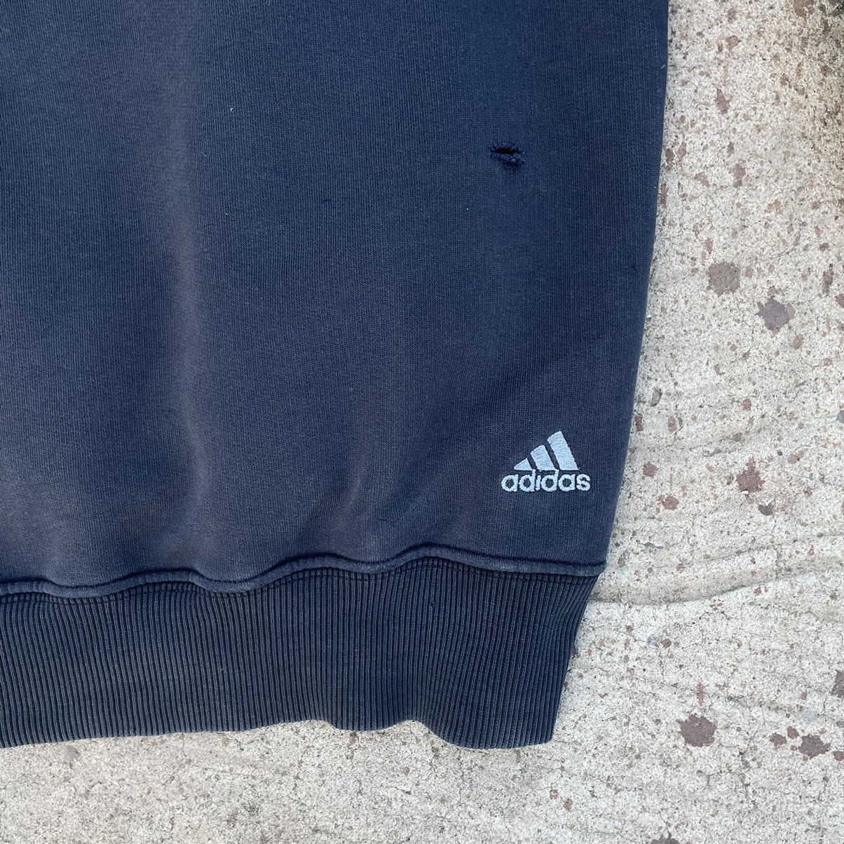 Y/Project Vintage Adidas Hoodie Logo Distressed 90s Sweater Y2K USA Size US XL / EU 56 / 4 - 10 Thumbnail