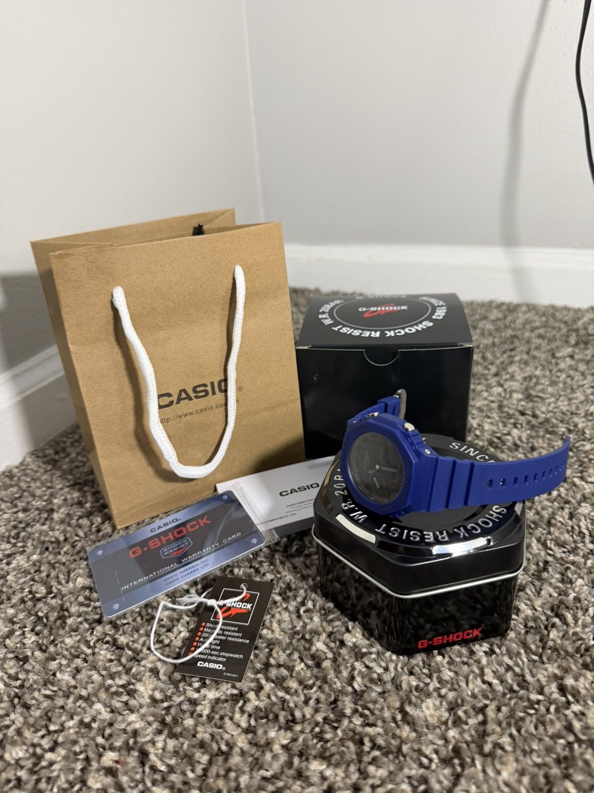 G Shock Blue G-Shock Size ONE SIZE - 2 Thumbnail