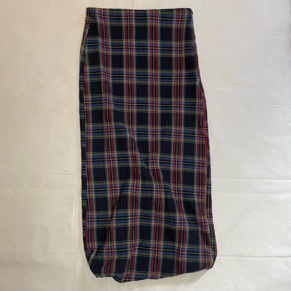 Zara NWT New Zara Plaid Bubble Skirt Size XS Size 26" / US 2 / IT 38 - 6 Thumbnail