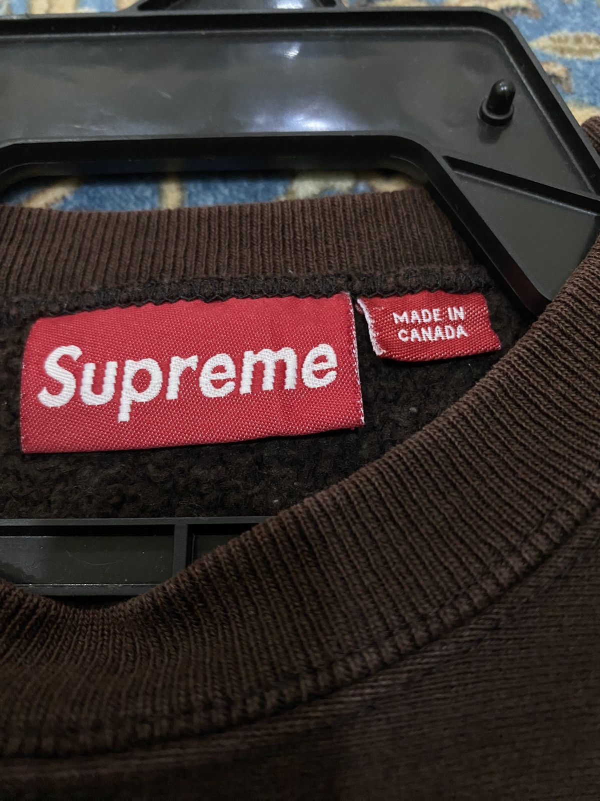Supreme Vintage super rare supreme box logo bogo brown sweatshirt Size US L / EU 52-54 / 3 - 5 Thumbnail