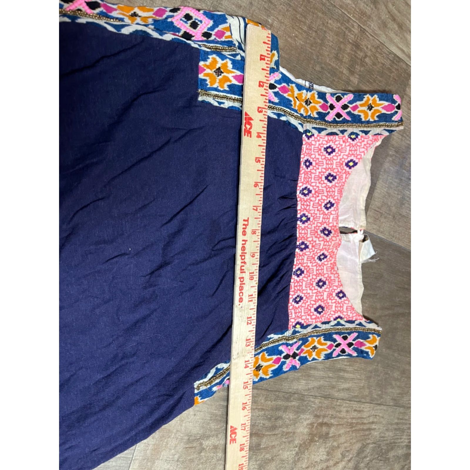 Anthropologie AKEMI+KIN Anthropologie Top Womens Sleeveless Colorful Blouse Shirt 30" Chest Multicolor Spring Summer Fall Womens Size 4XL / US 24-26 - 3 Thumbnail