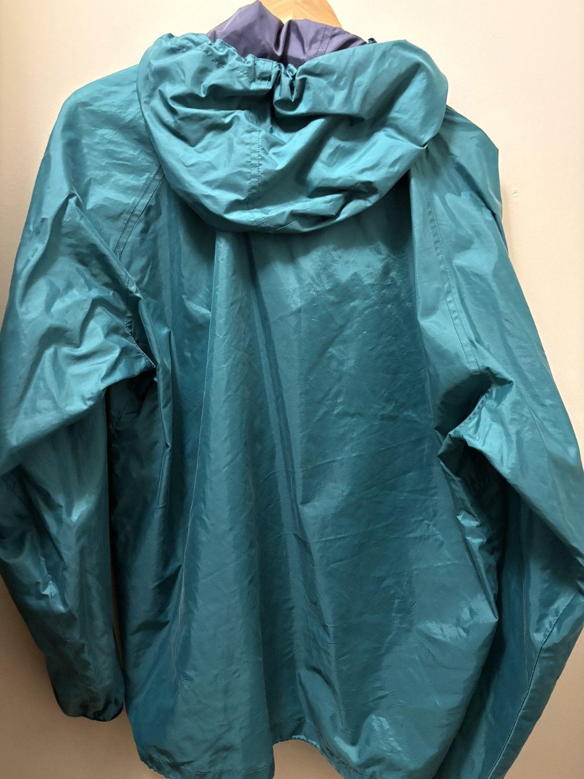 Other Nylon Teal Windbreaker Size US L / EU 52-54 / 3 - 4 Thumbnail