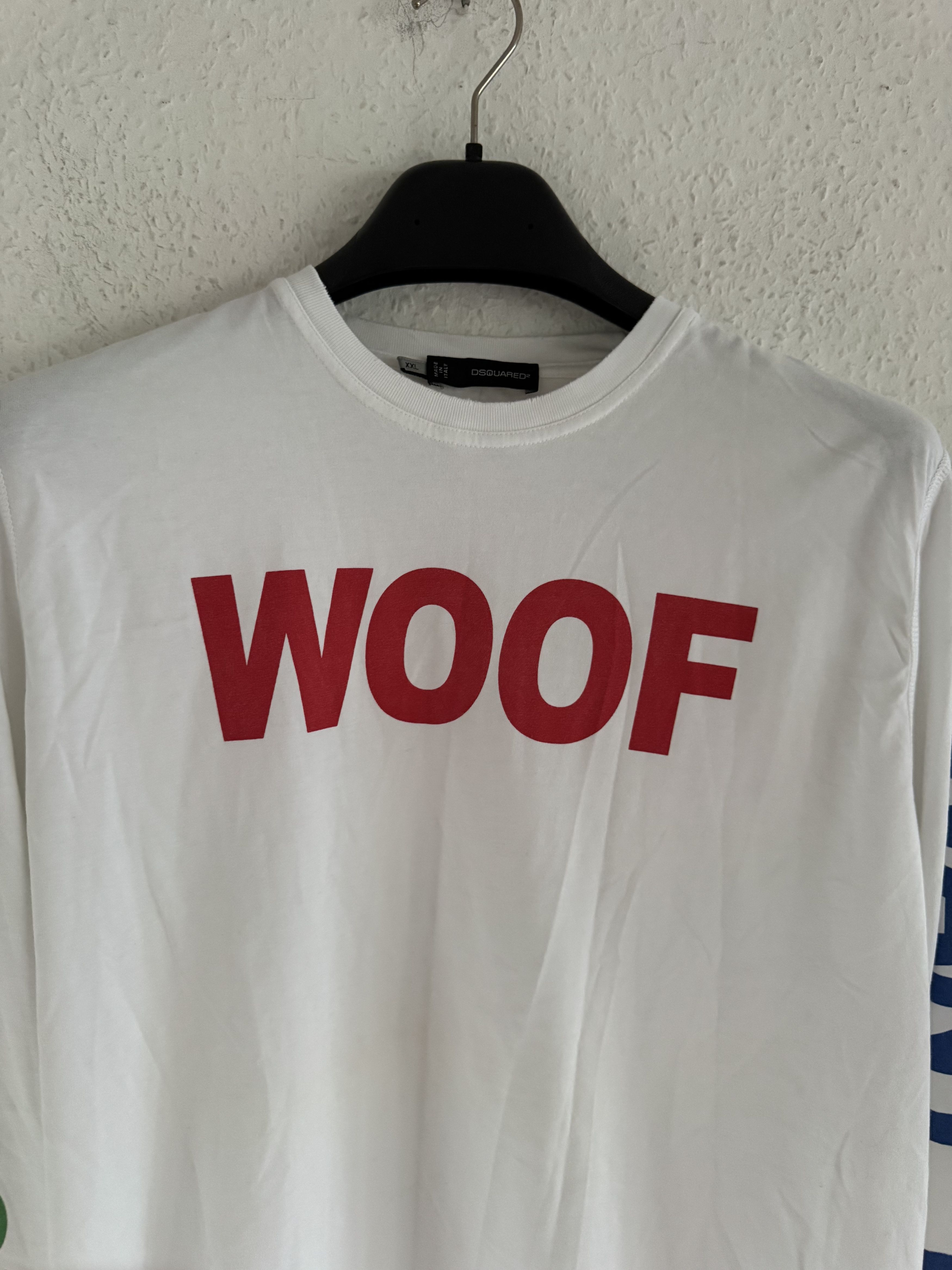 Dsquared2 SS12 Woof Print Long Sleeve Shirt Size US XXL / EU 58 / 5 - 3 Thumbnail
