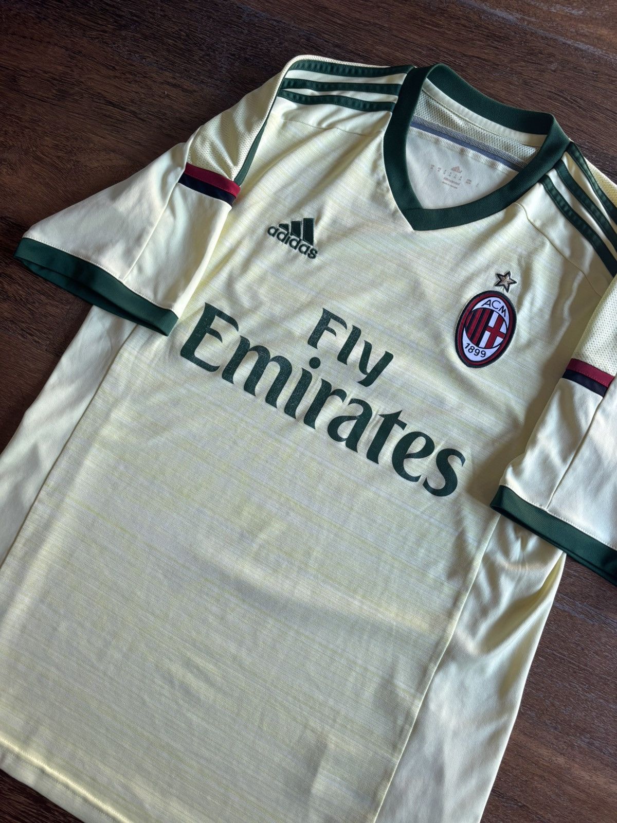 Adidas AC Milan 2014/15 Original Adidas Size US M / EU 48-50 / 2 - 2 Thumbnail