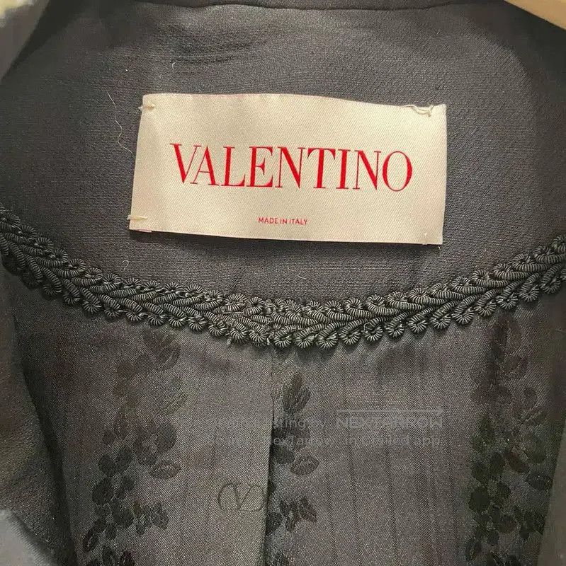 Valentino Valentino Women's Colorblock Houndstooth Jacket . Size M / US 6-8 / IT 42-44 - 4 Thumbnail