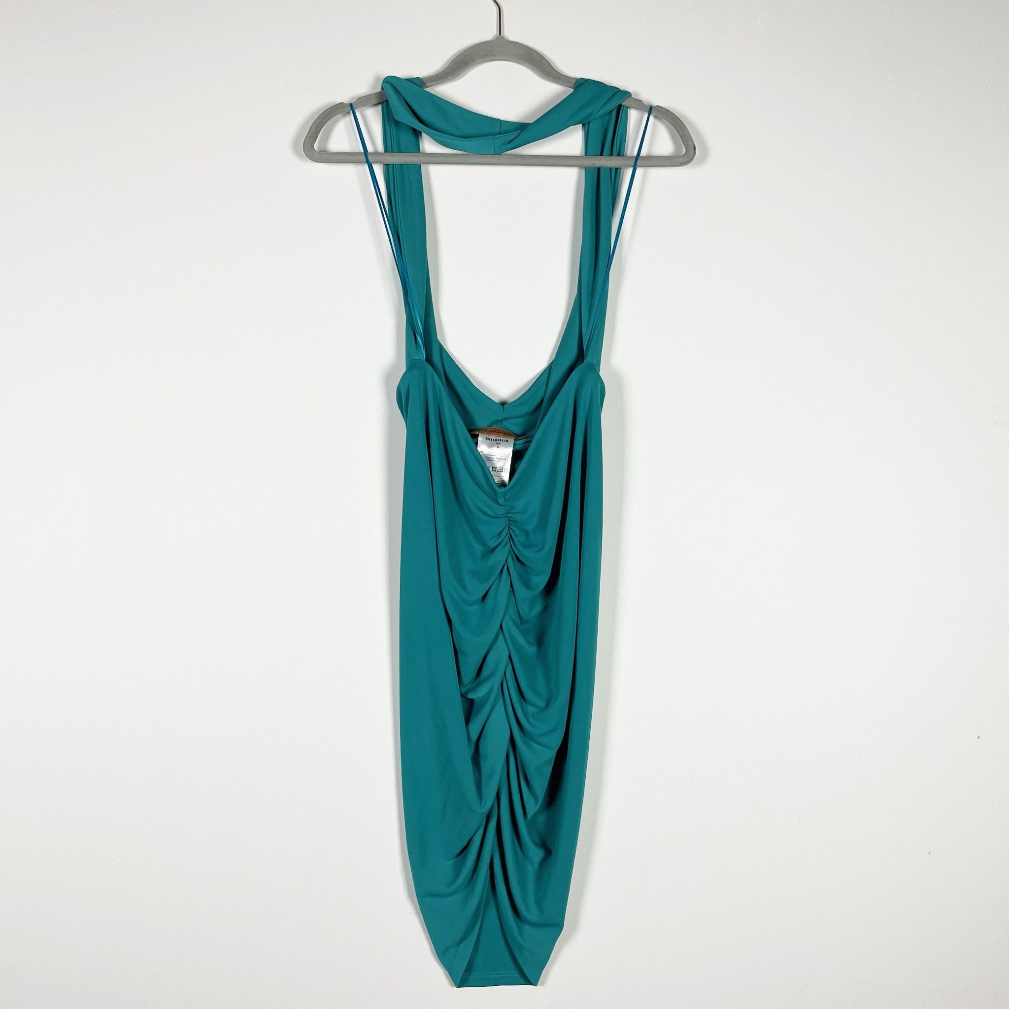 THE ANDAMANE The Andamane Java Halter Neck Cut Out Ruched Size S / US 4 / IT 40 - 1 Thumbnail