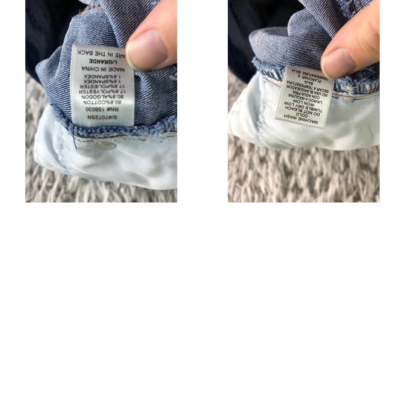 Denime Love Tree Skirt Womens Size Large Blue Denim Midi Mini Wash Midi Blue Denim Skirt Womens L - Size 36" / US 14 / IT 50 - 8 Thumbnail