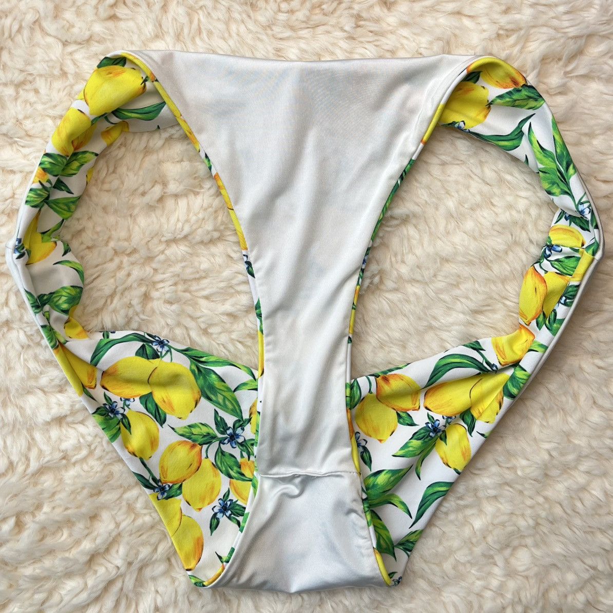 Onia Onia x We Wore What Lemon Print Delilah Bikini Bottom Size 27" / US 4 / IT 40 - 7 Thumbnail