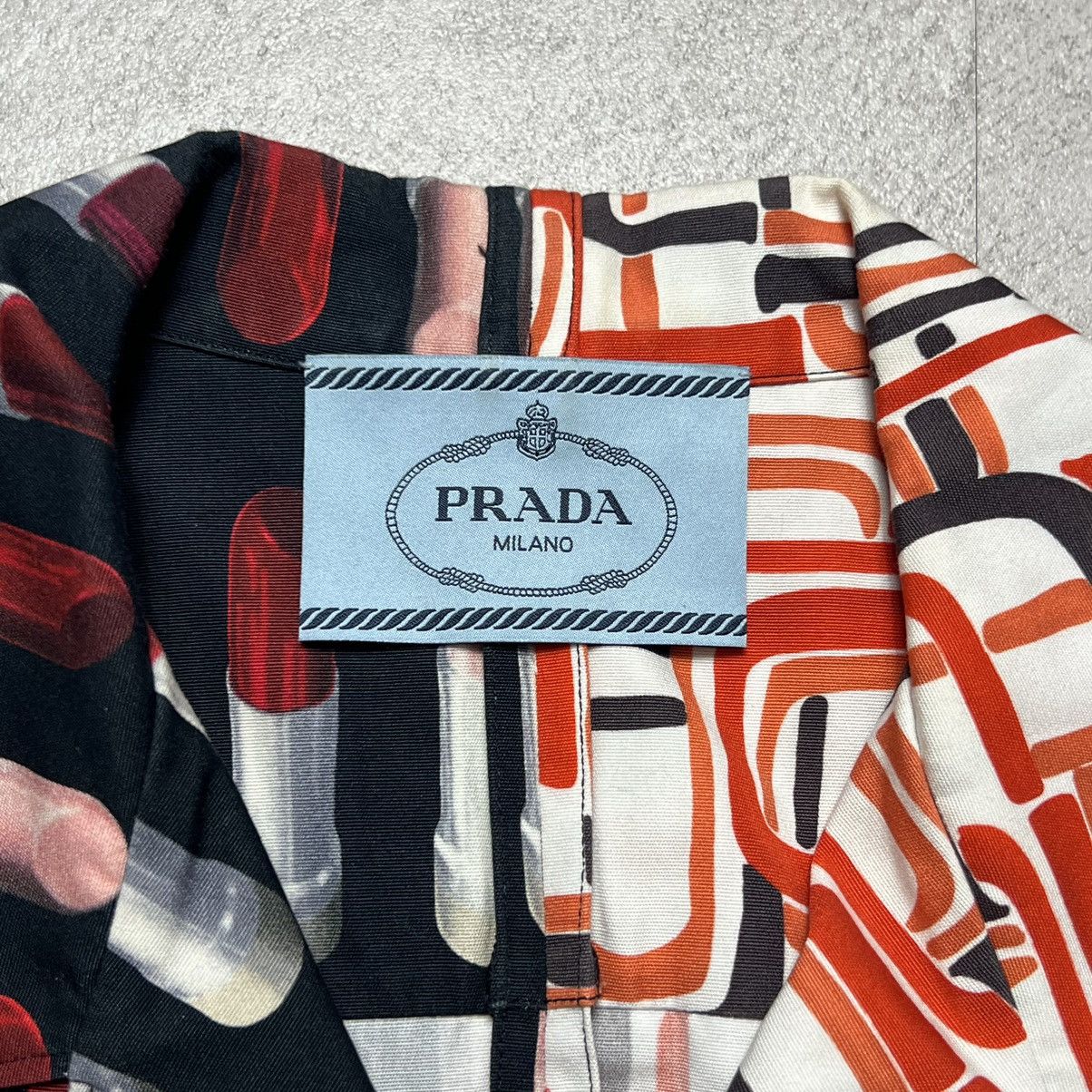 Prada Prada Rouge Double Match Thunder Hawaiian Shirts Size US M / EU 48-50 / 2 - 4 Thumbnail