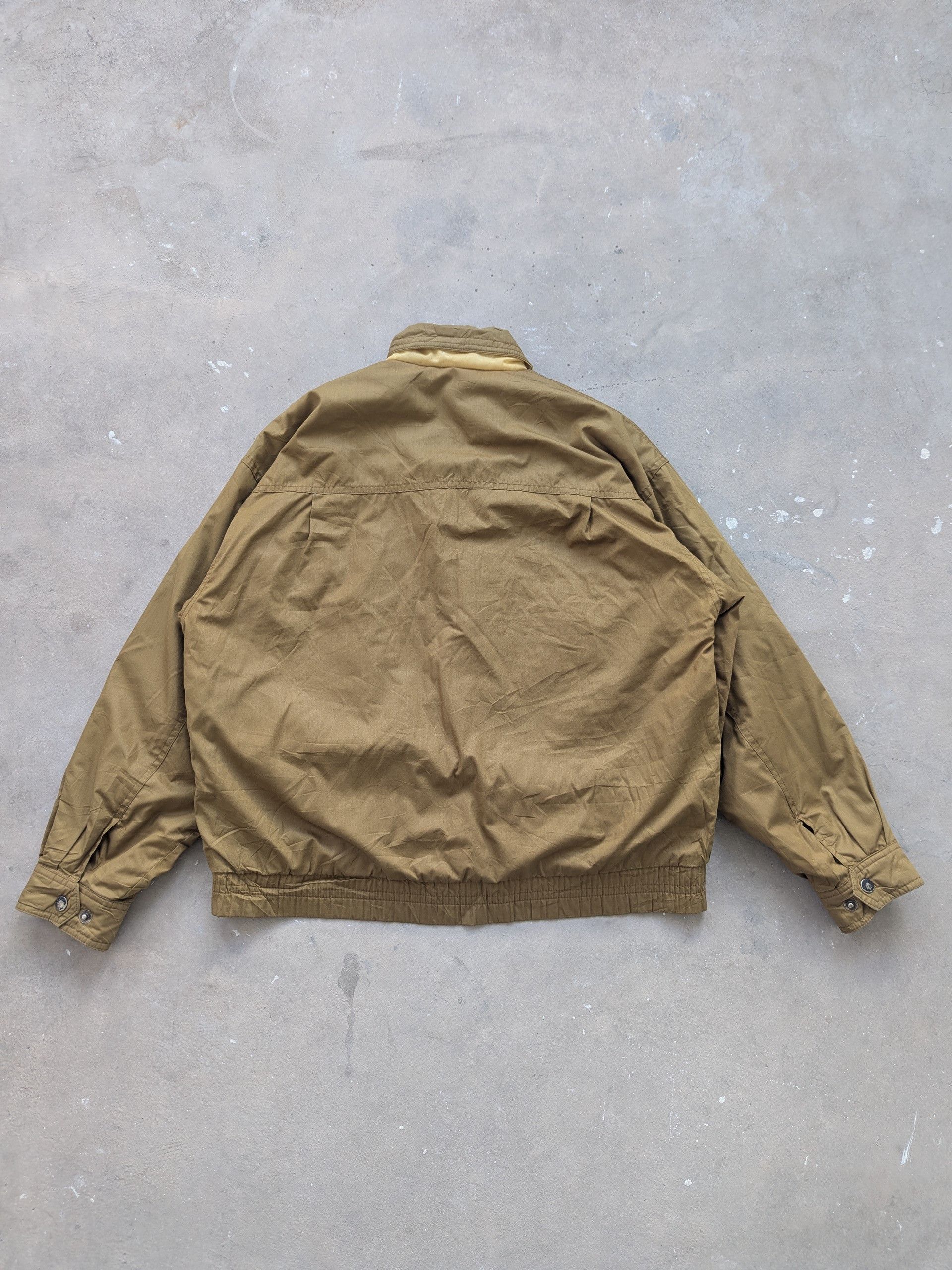 Japanese Brand × Vintage Vintage 1990s President Bomber Jacket Lining Fleece Size US M / EU 48-50 / 2 - 14 Thumbnail