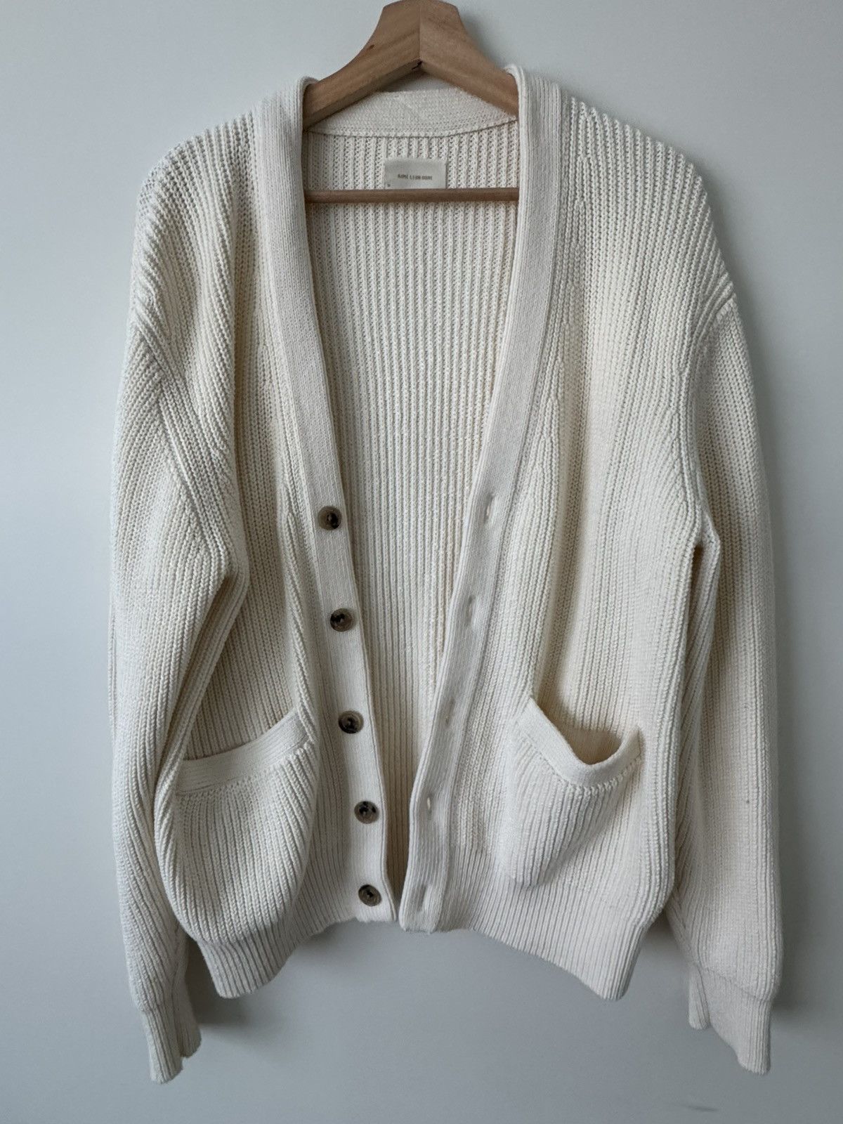 Aime Leon Dore Aime Leon Dore Shaker Stitch Cardigan Size US S / EU 44-46 / 1 - 1 Thumbnail