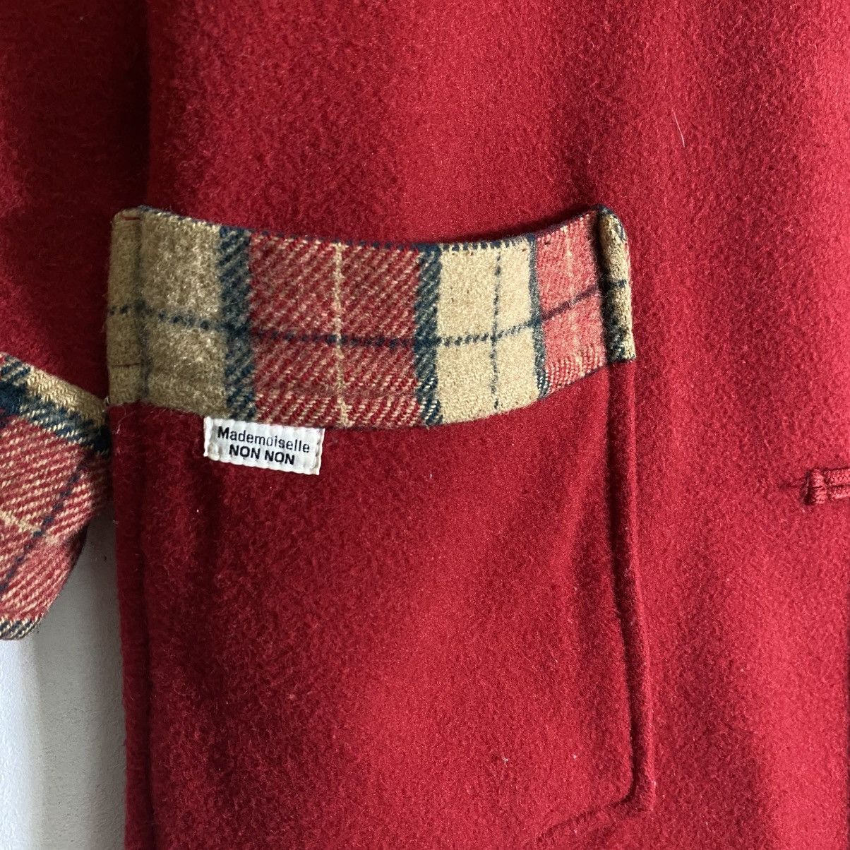 Mademoiselle Non Non Vintage Mademoiselle Non Non Hoodie Duffler Coat Size US L / EU 52-54 / 3 - 6 Thumbnail