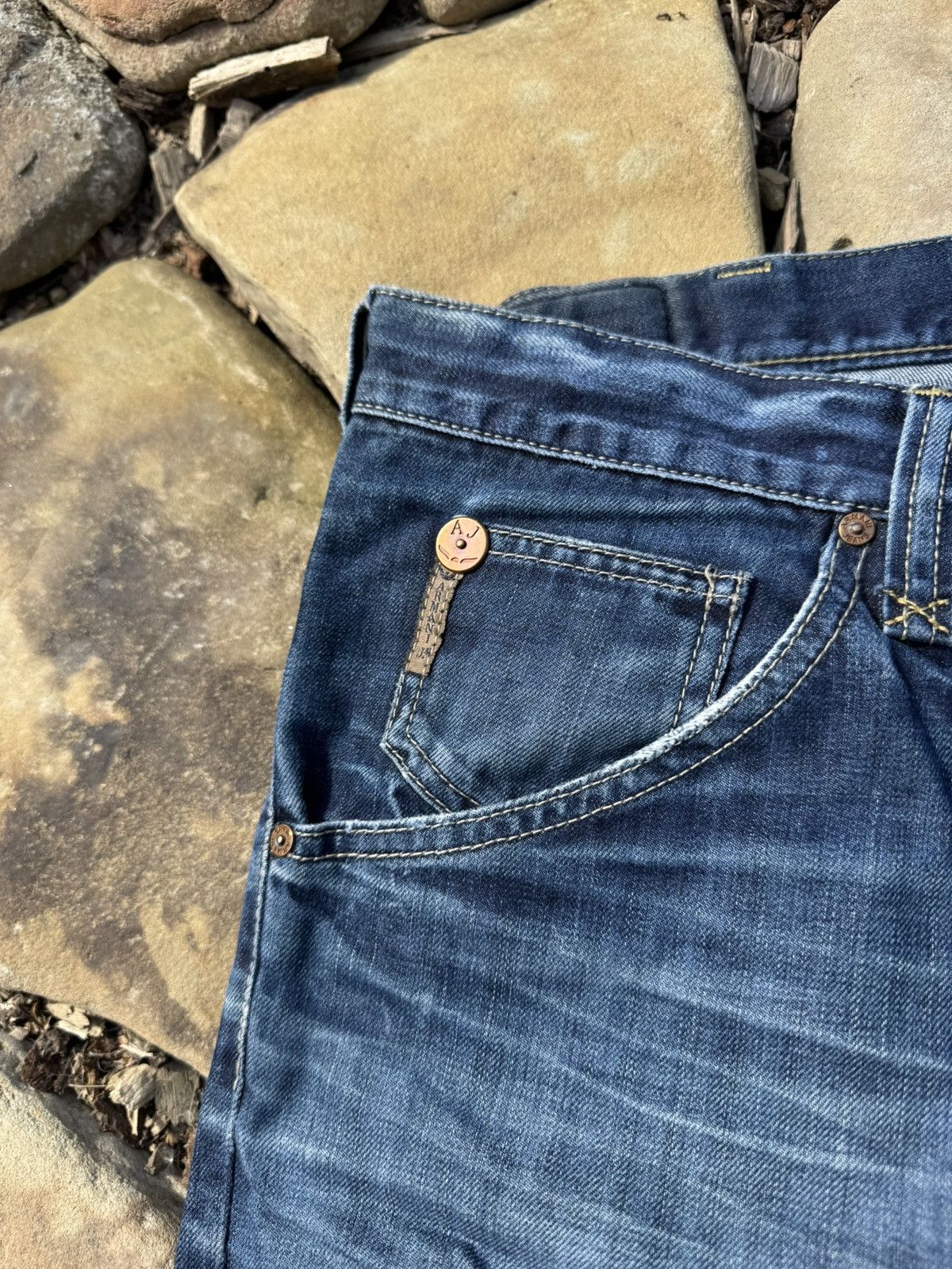 Armani Rare Armani Jeans Very Baggy Pants Size US 40 / EU 56 - 12 Thumbnail