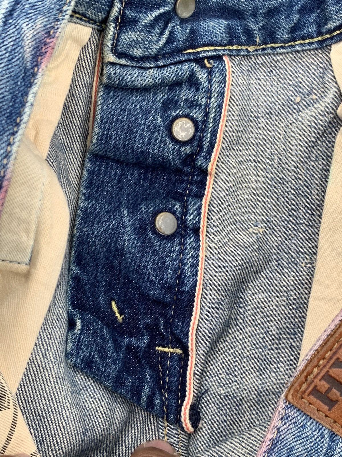 Hysteric Glamour Vintage Hysteric Glamour Patchwork Denim –Made in Japan 🇯🇵 Size US 32 / EU 48 - 16 Thumbnail
