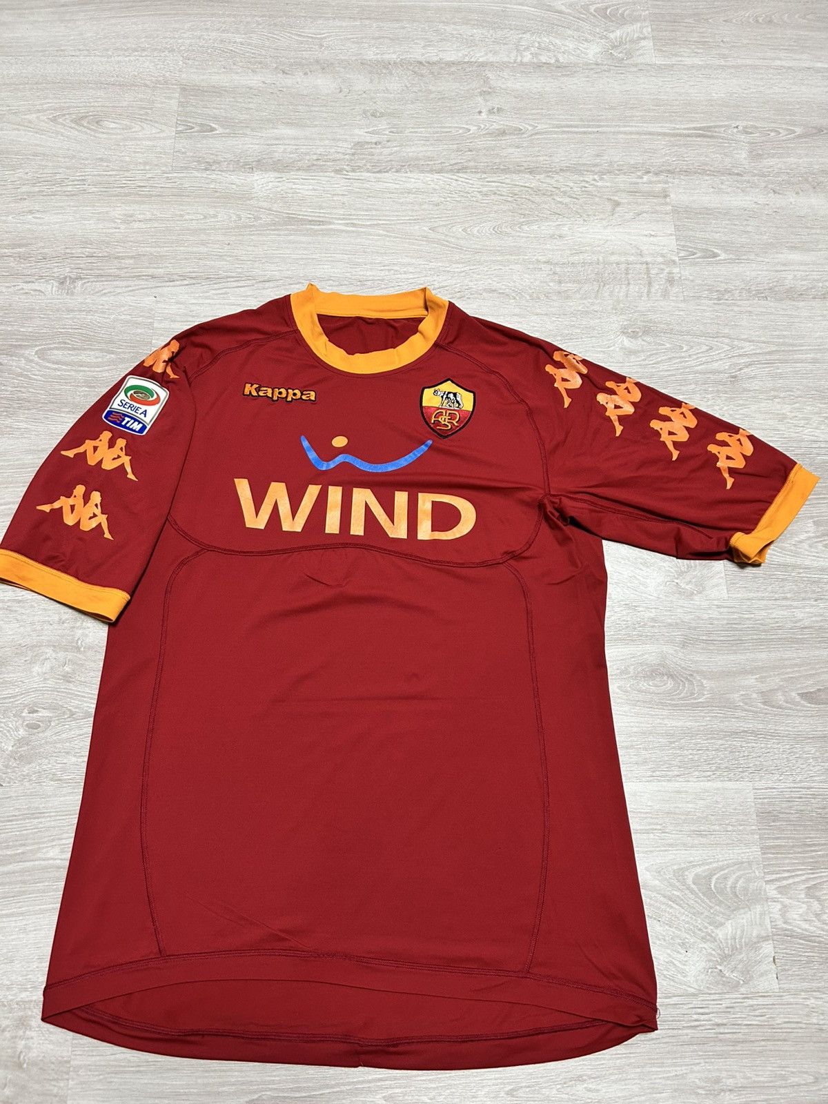 Kappa Vintage Kappa FC ROMA 2008/09 home magila shirt size XL Size US XL / EU 56 / 4 - 1 Thumbnail