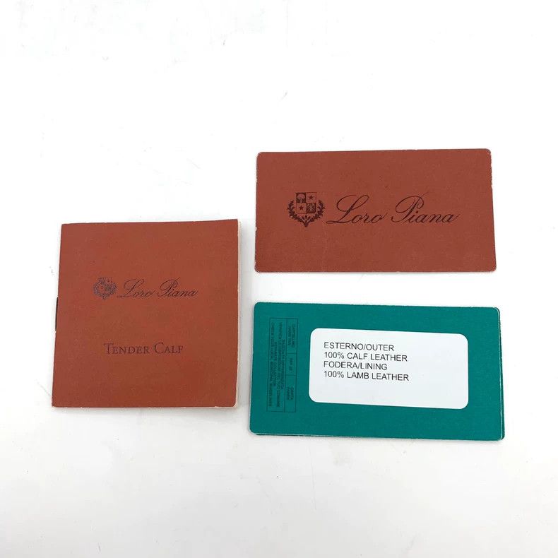 Loro Piana LORO PIANA size os Cafe brown double zipper open cowhide ch Size ONE SIZE - 7 Thumbnail