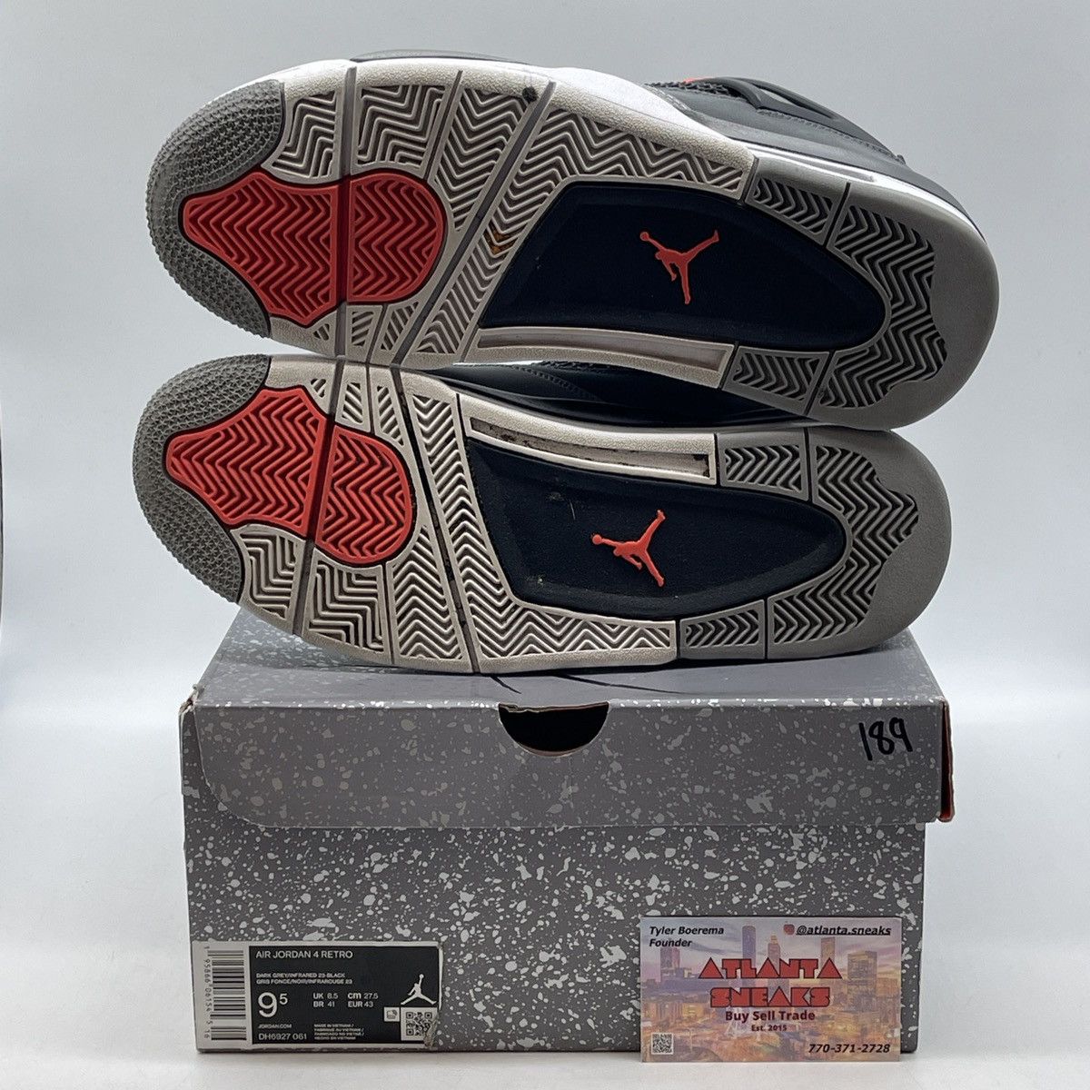 Jordan Brand Air Jordan 4 infrared Size US 9.5 / EU 42-43 - 7 Thumbnail
