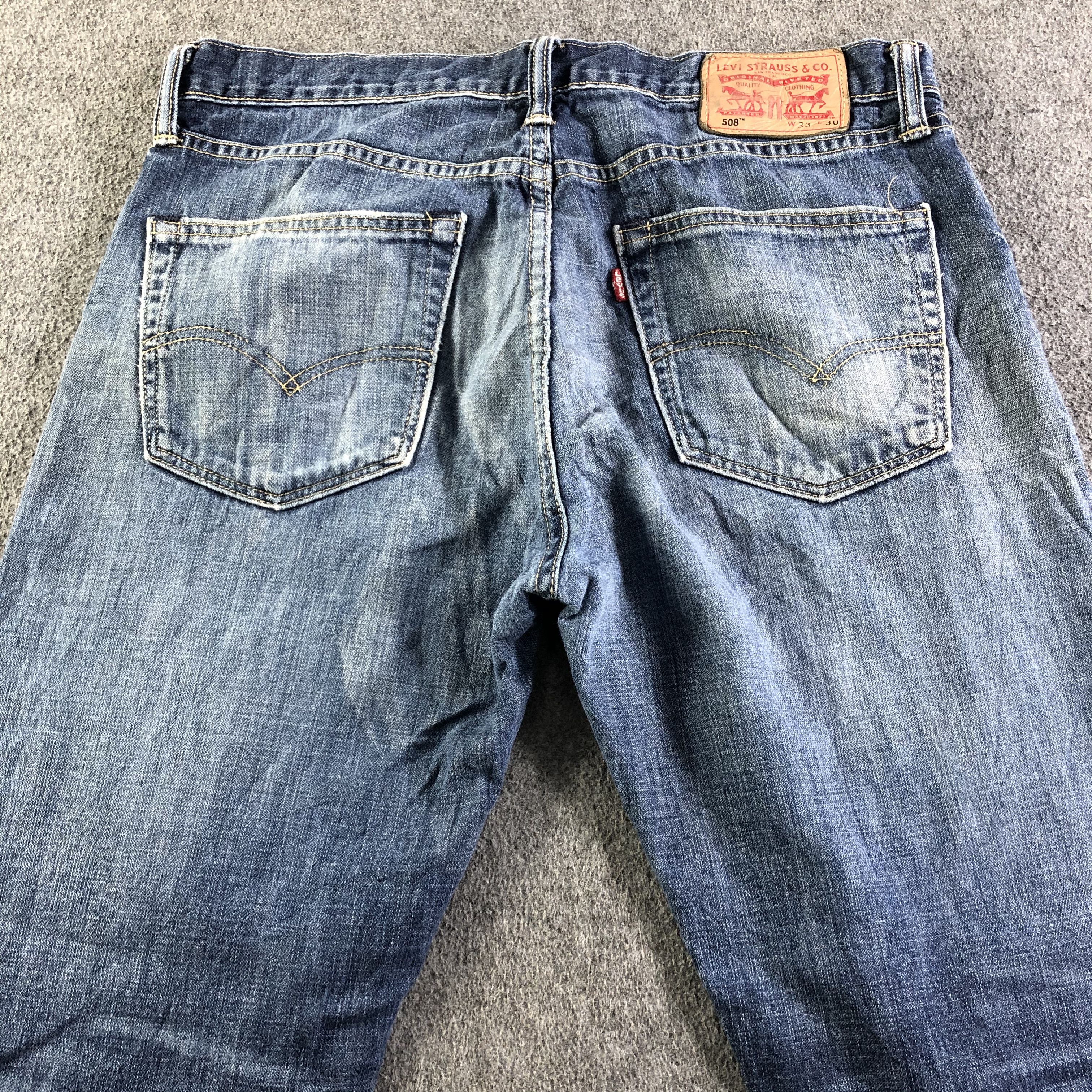 Levi's Vintage Blue Wash Levis 508 Jeans-J4256 Size US 33 - 4 Thumbnail