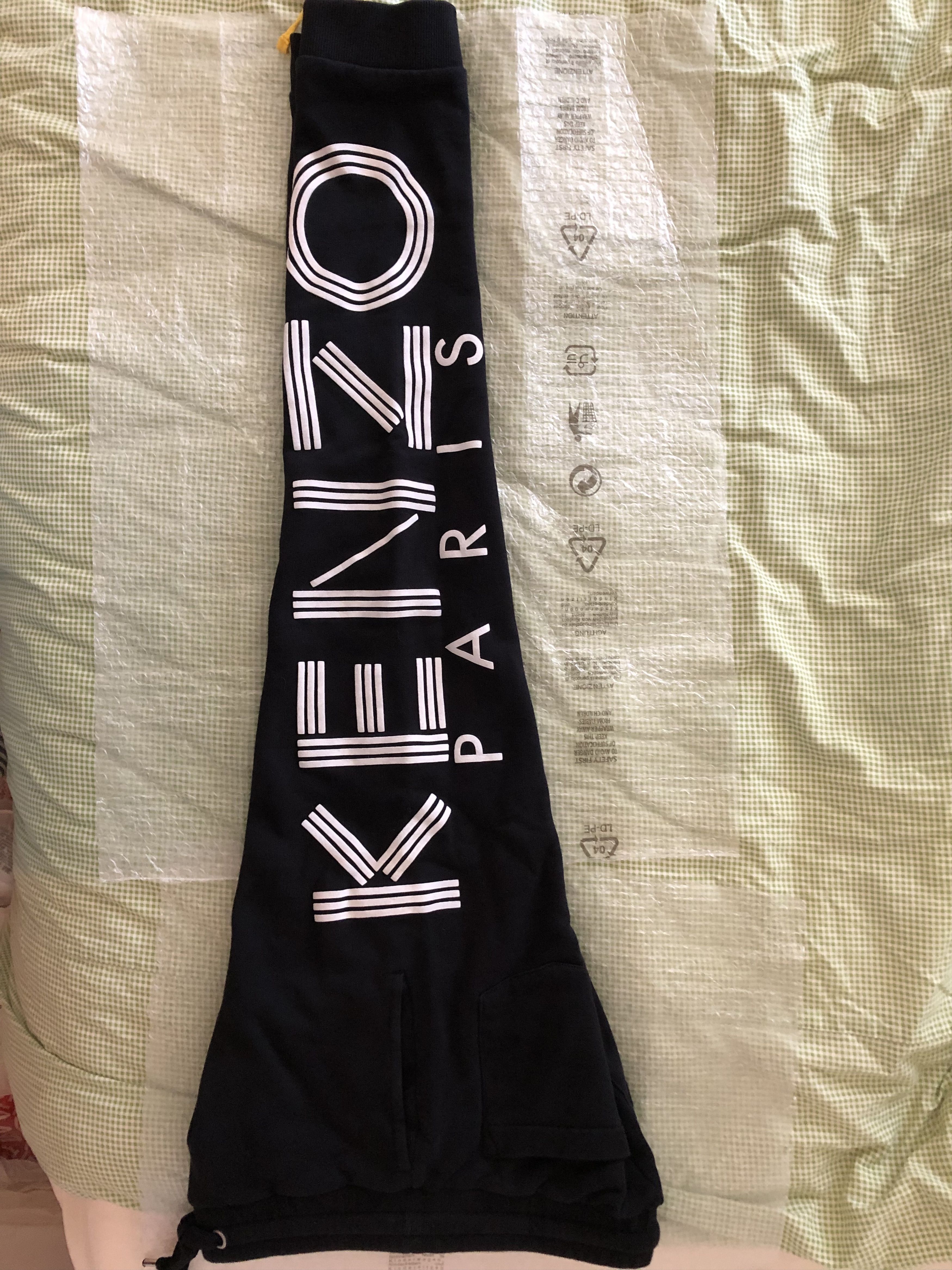 Kenzo KENZO BLACK JOGPANTS Size US 28 / EU 44 - 4 Thumbnail