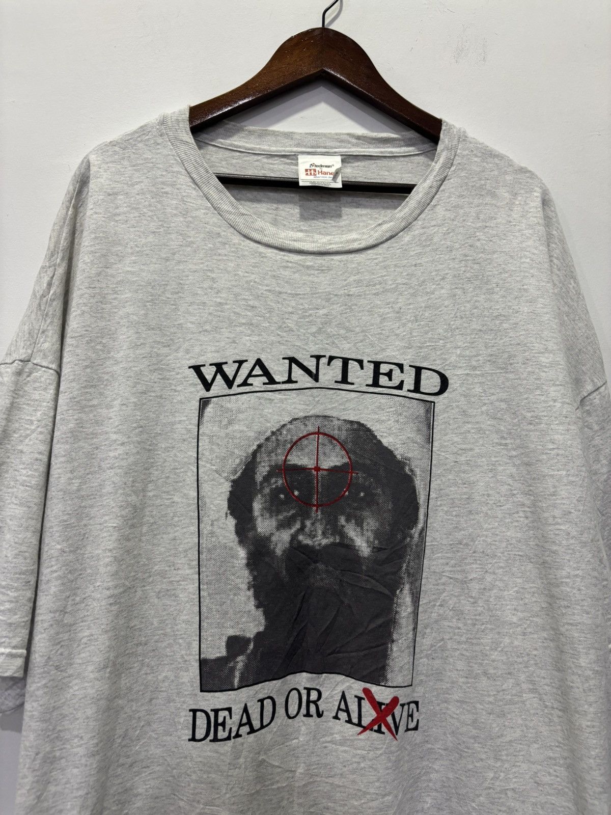 Vintage Vintage Osama Laden Tshirt Size US XXL / EU 58 / 5 - 2 Thumbnail