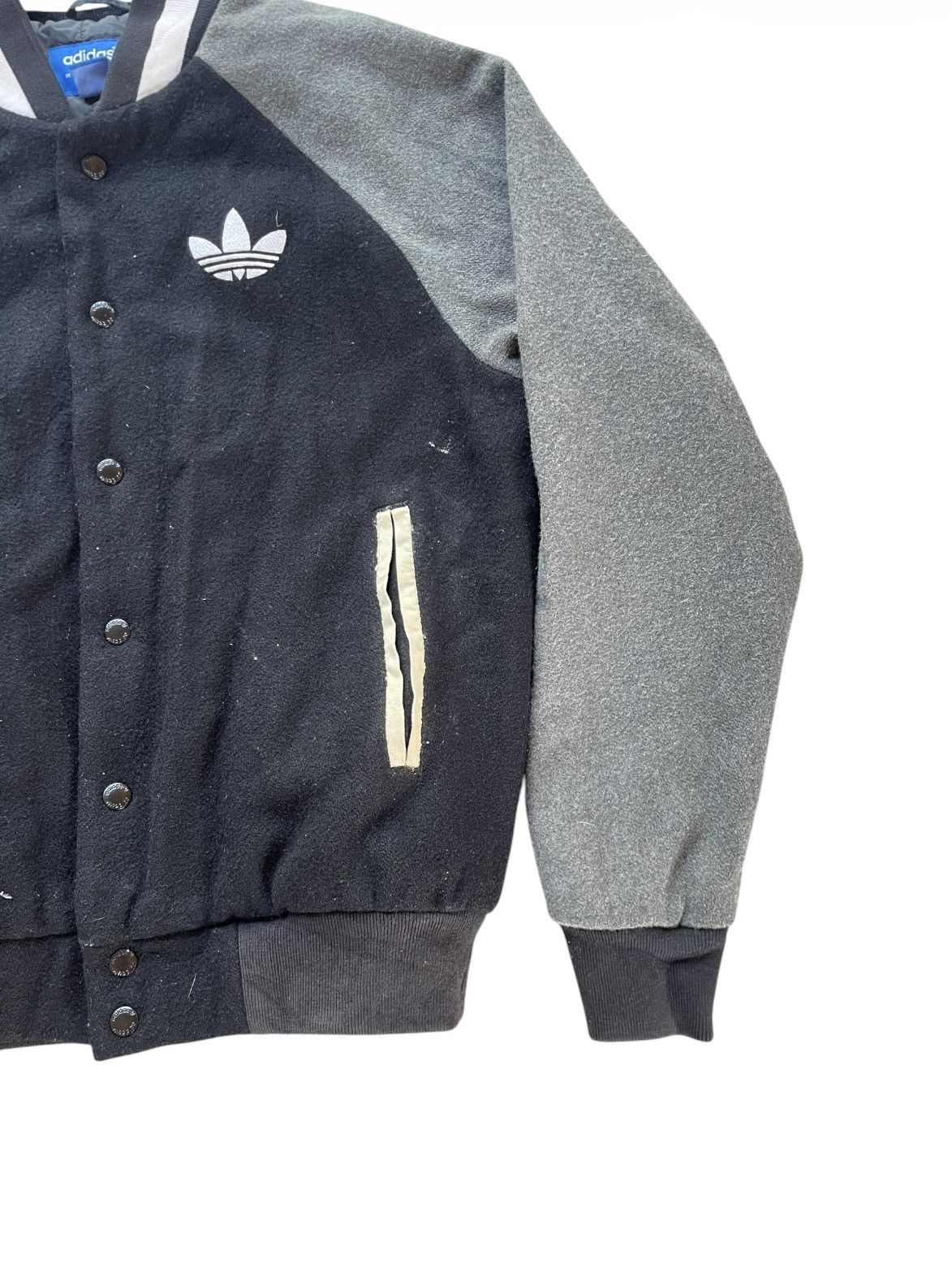 Adidas Adidas Varsity Wool Jacket / Small Size Size US S / EU 44-46 / 1 - 3 Thumbnail