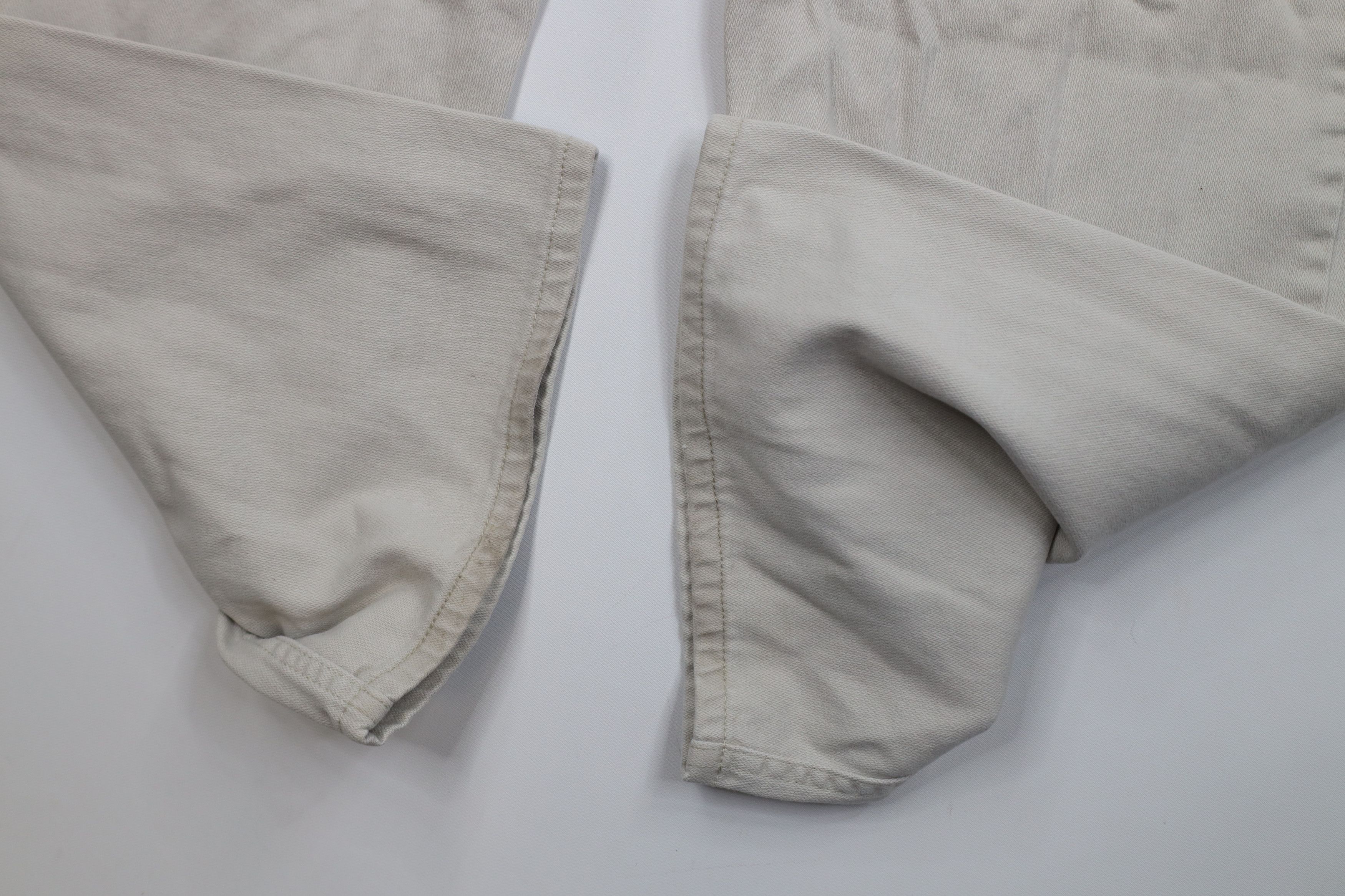 Levi's Vintage 90s Y2K Levis L2 Fit Big Pocket Wide Leg Jeans Beige Size US 38 / EU 54 - 7 Thumbnail