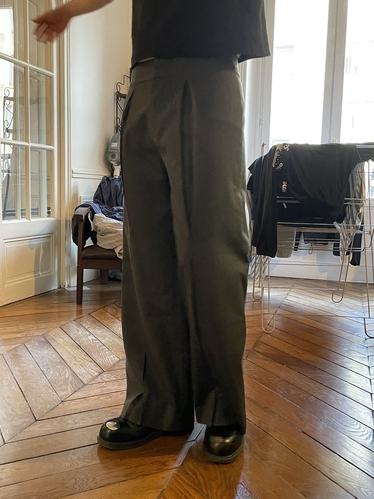 Raf Simons 1999 Raf Simons Kinetic Youth Cashmere Pants Size US 32 / EU 48 - 12 Thumbnail