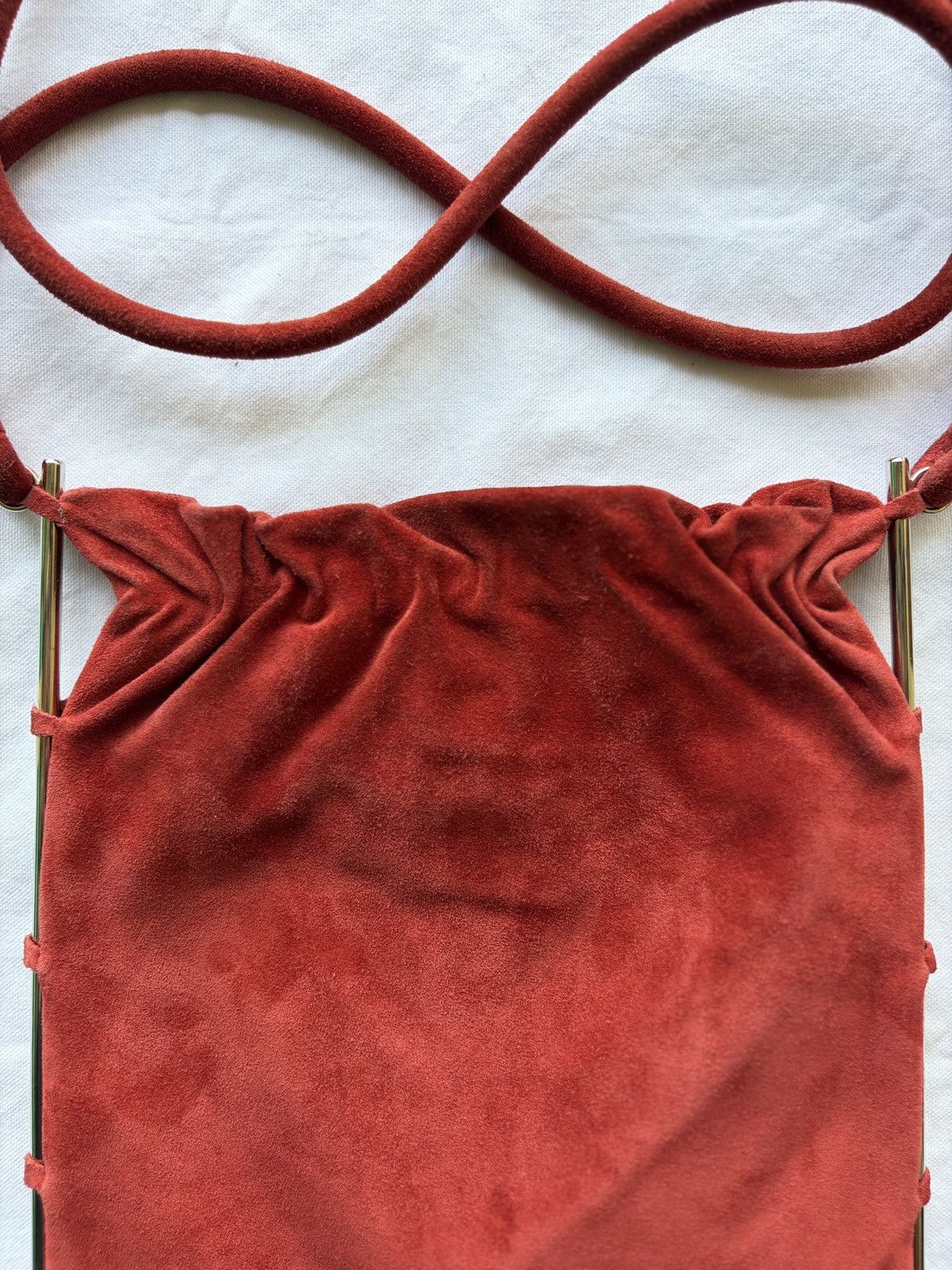 Maison Margiela Margiela suede bag Size ONE SIZE - 4 Thumbnail