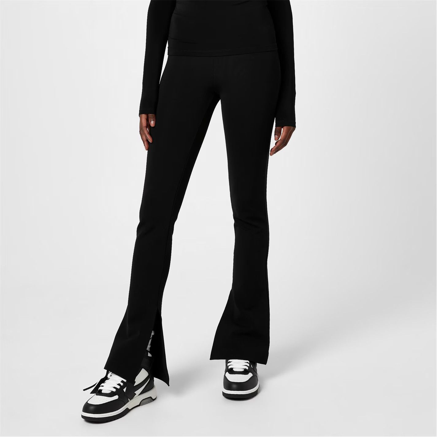Off-White o1g2r1mq1224 Legging in Black Size 27" / US 4 / IT 40 - 4 Thumbnail