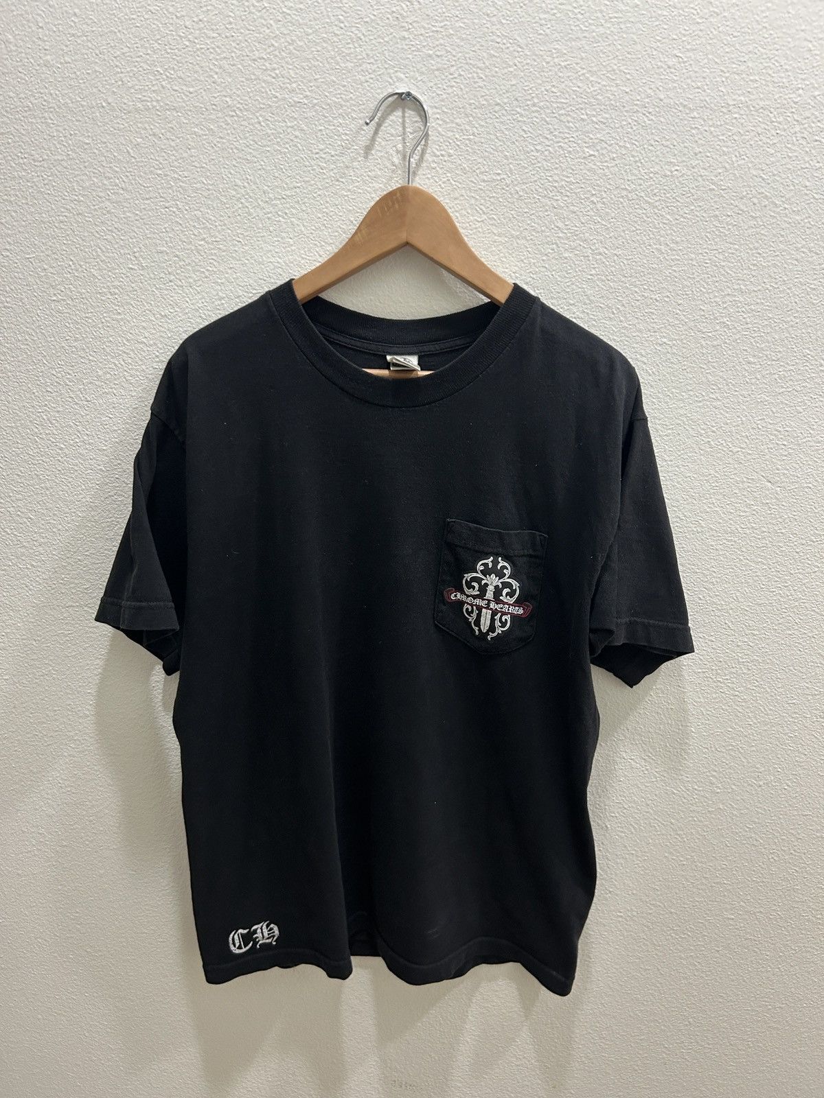Chrome Hearts Chrome Hearts Black Camo Dagger Scroll Pocket T-Shirt Size US L / EU 52-54 / 3 - 2 Thumbnail