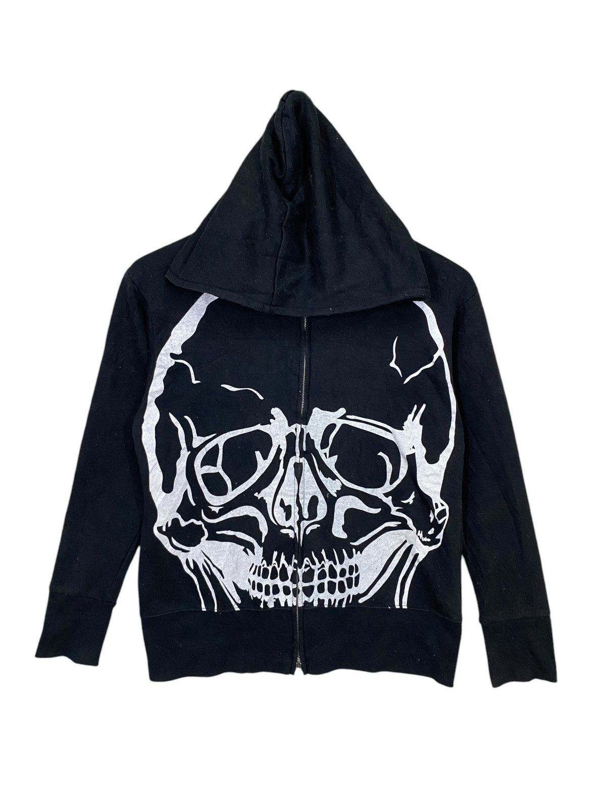Glad news fullprinted skulls hoodie very rare